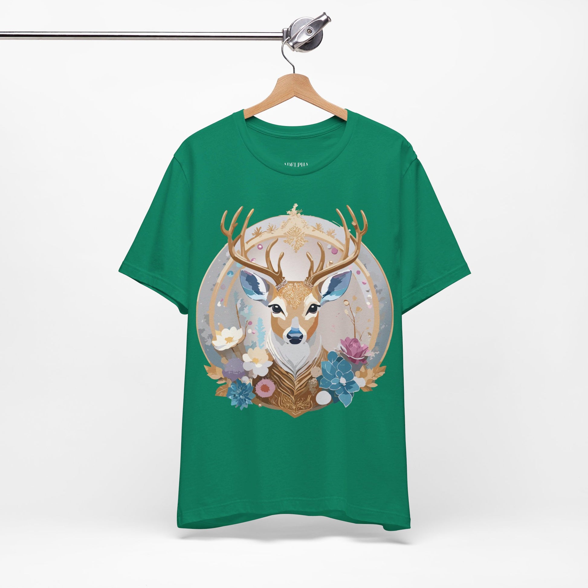 Natural Cotton Tee Shirt - Medallion Collection Printify