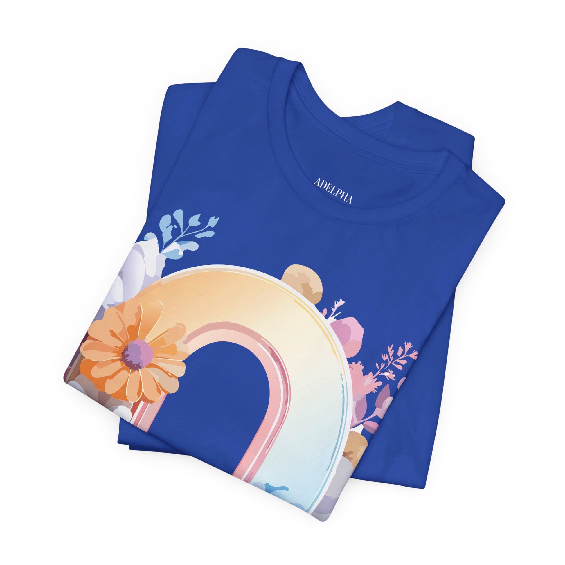 Natural Cotton Tee Shirt - Letters Collection - O Printify