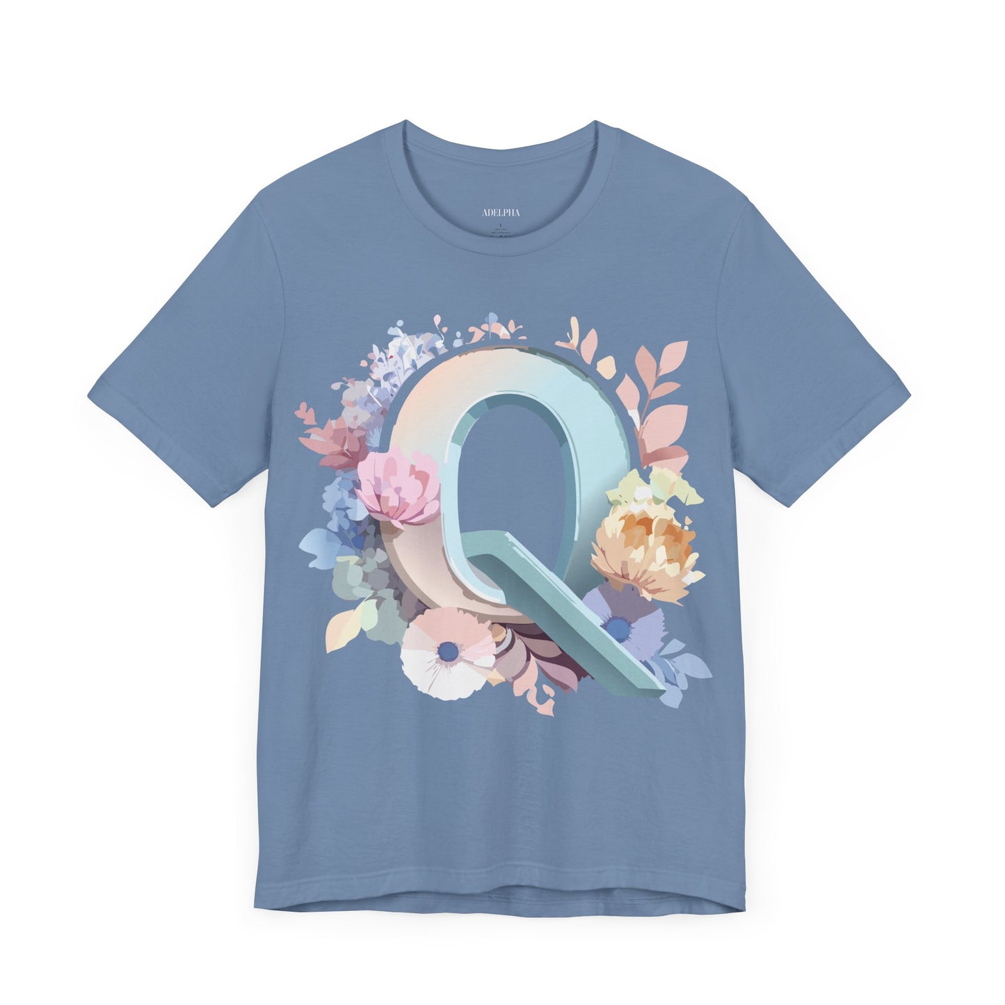 Letter Shirt, Letter Q Shirt - ADELPHA