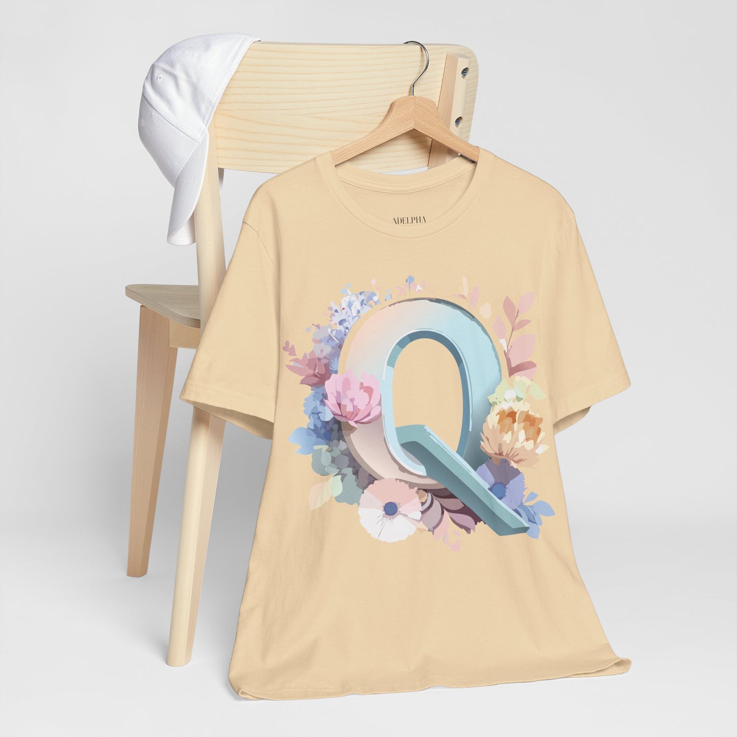Letter Shirt, Letter Q Shirt - ADELPHA