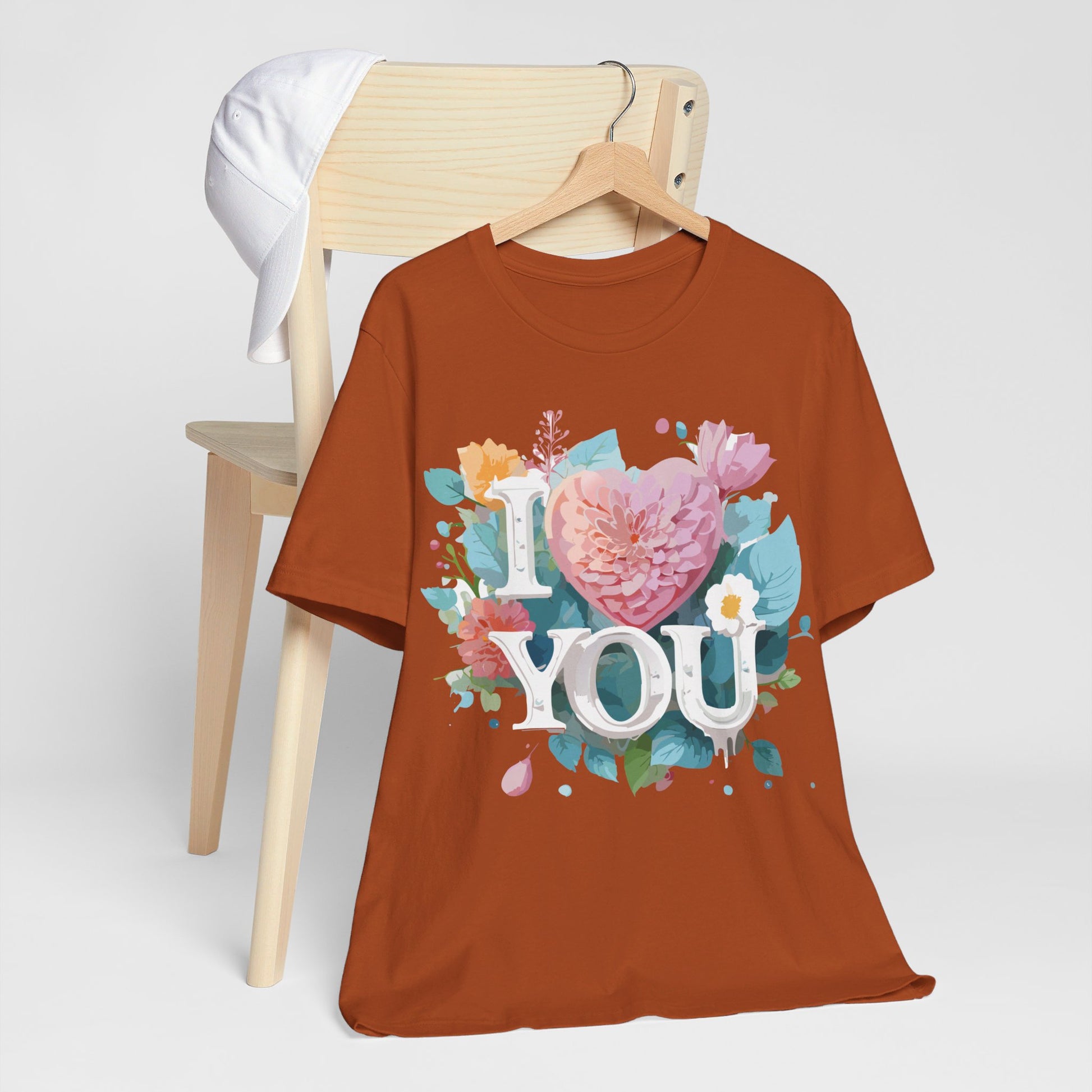 Natural Cotton Tee Shirt - Love Story Collection Printify