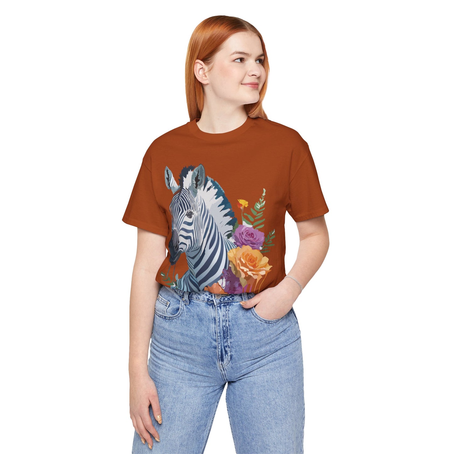 Shirt with Animals | Zebra Printify