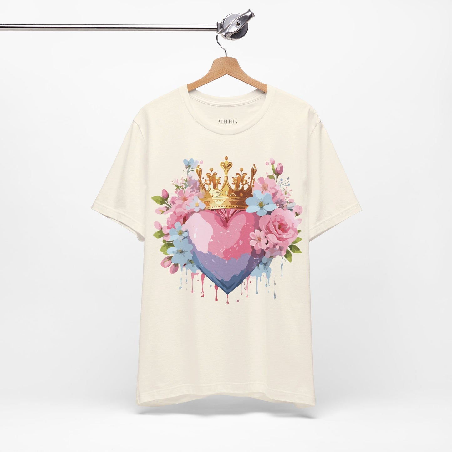 Natural Cotton Tee Shirt - Love story Collection Printify