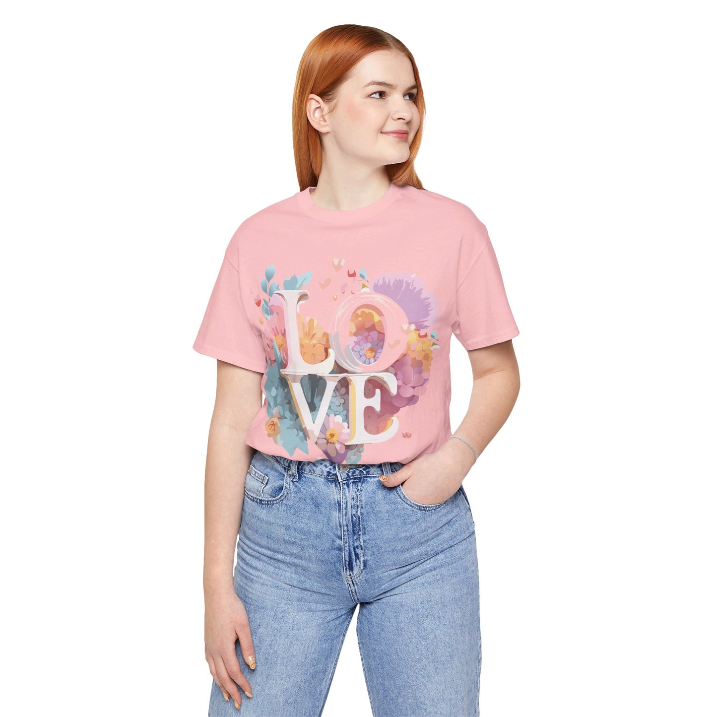 Natural Cotton Tee Shirt - Love story Collection Printify