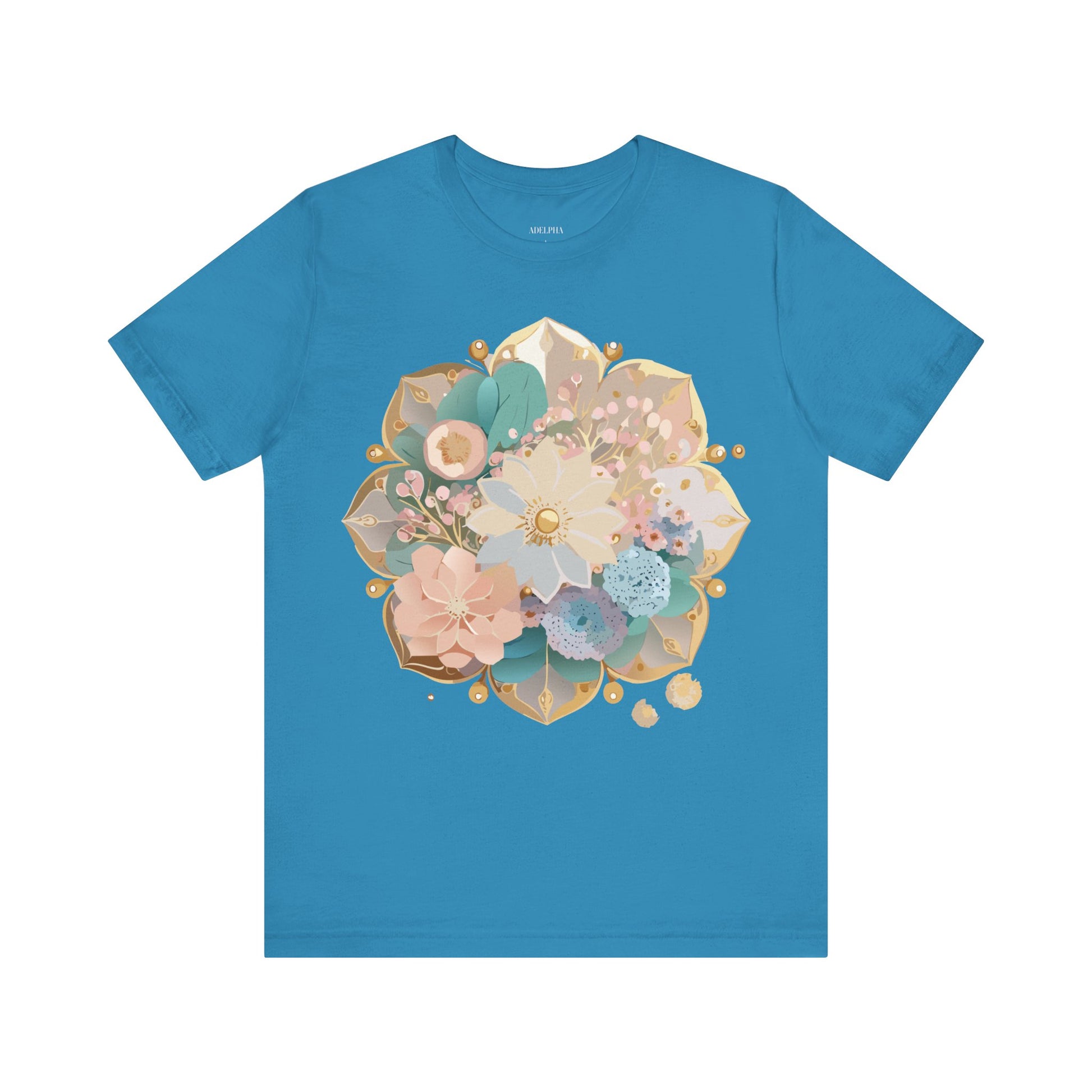 Natural Cotton Tee Shirt - Medallion Collection Printify