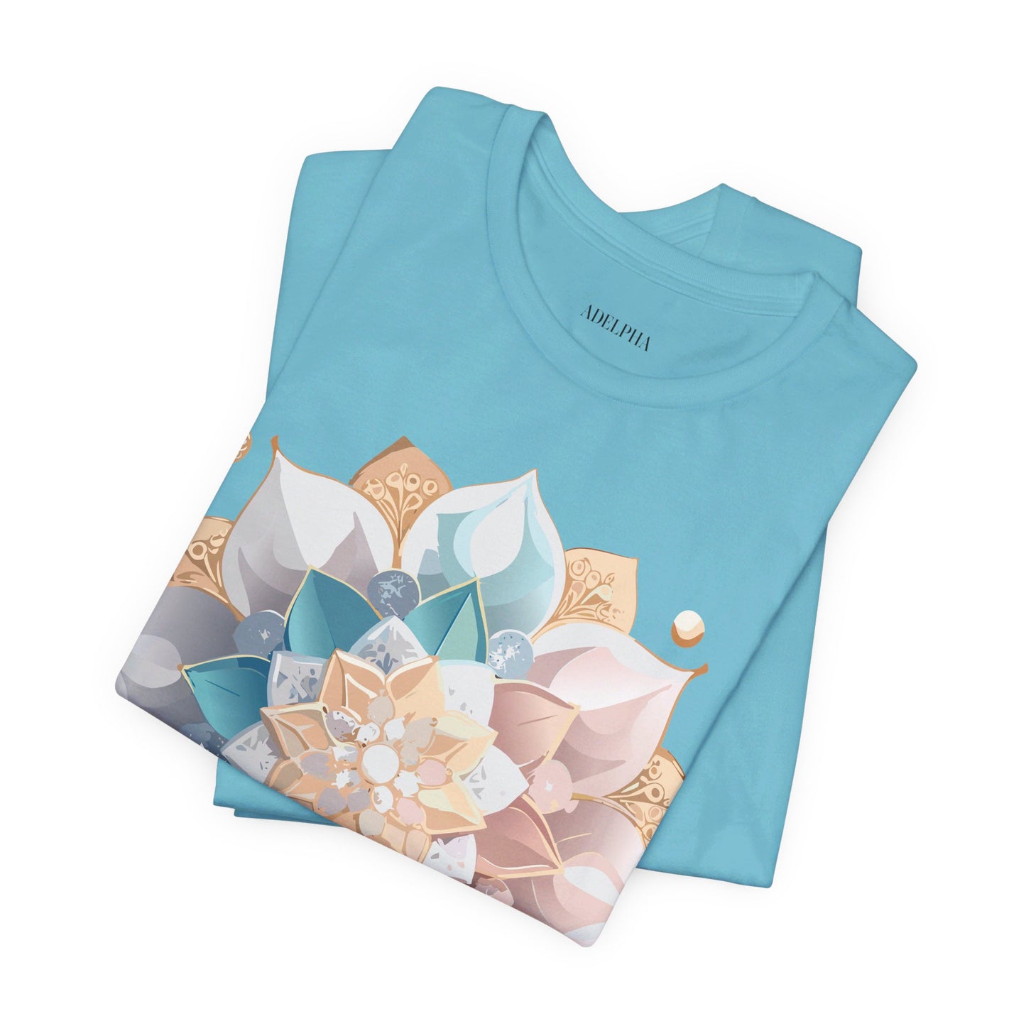 Natural Cotton Tee Shirt - Medallion Collection Printify