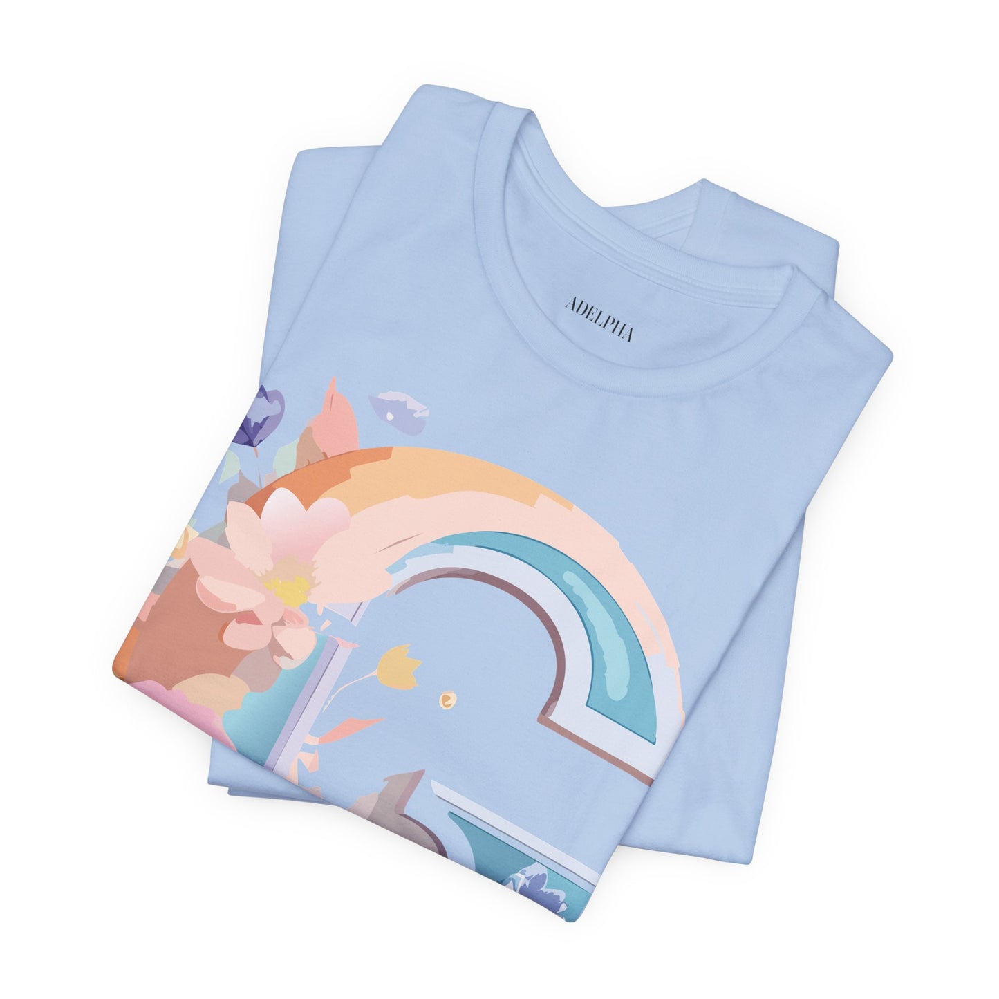 Natural Cotton Tee Shirt - Letters Collection - G Printify