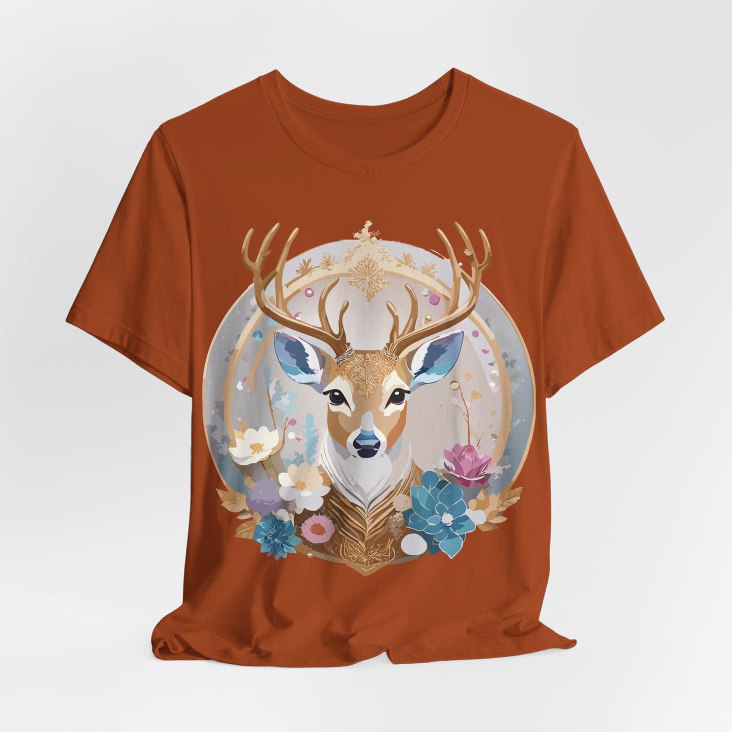 Natural Cotton Tee Shirt - Medallion Collection Printify