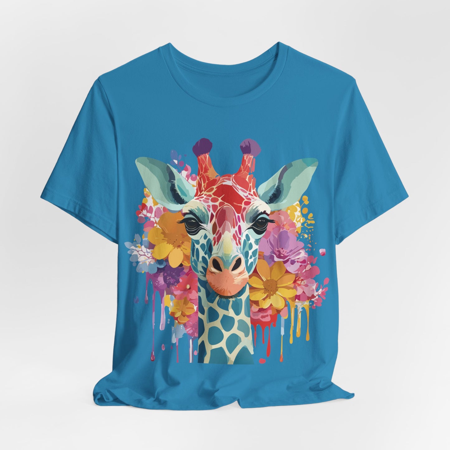 Shirt with Animals | Giraffe Printify