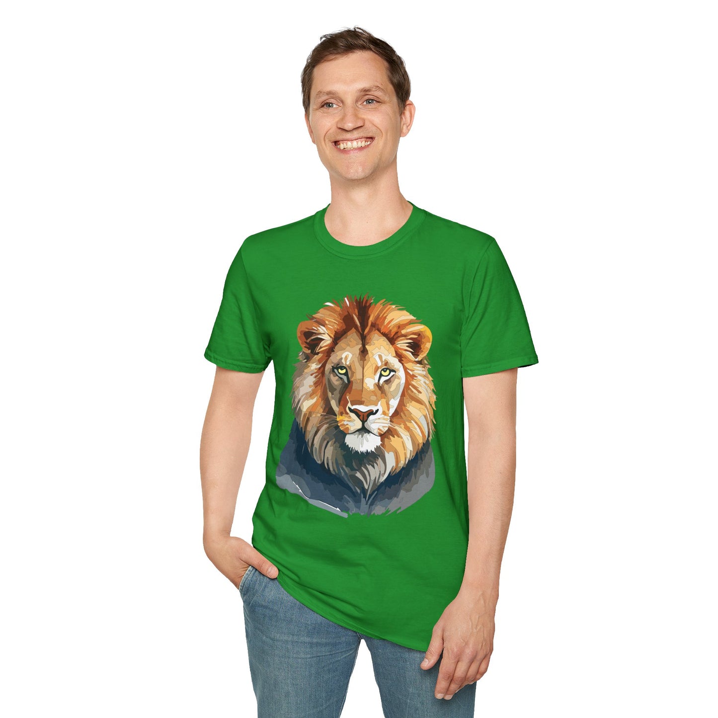 Lion Shirt, Shirt with Lion, Animal Tee, Shirt with Animals