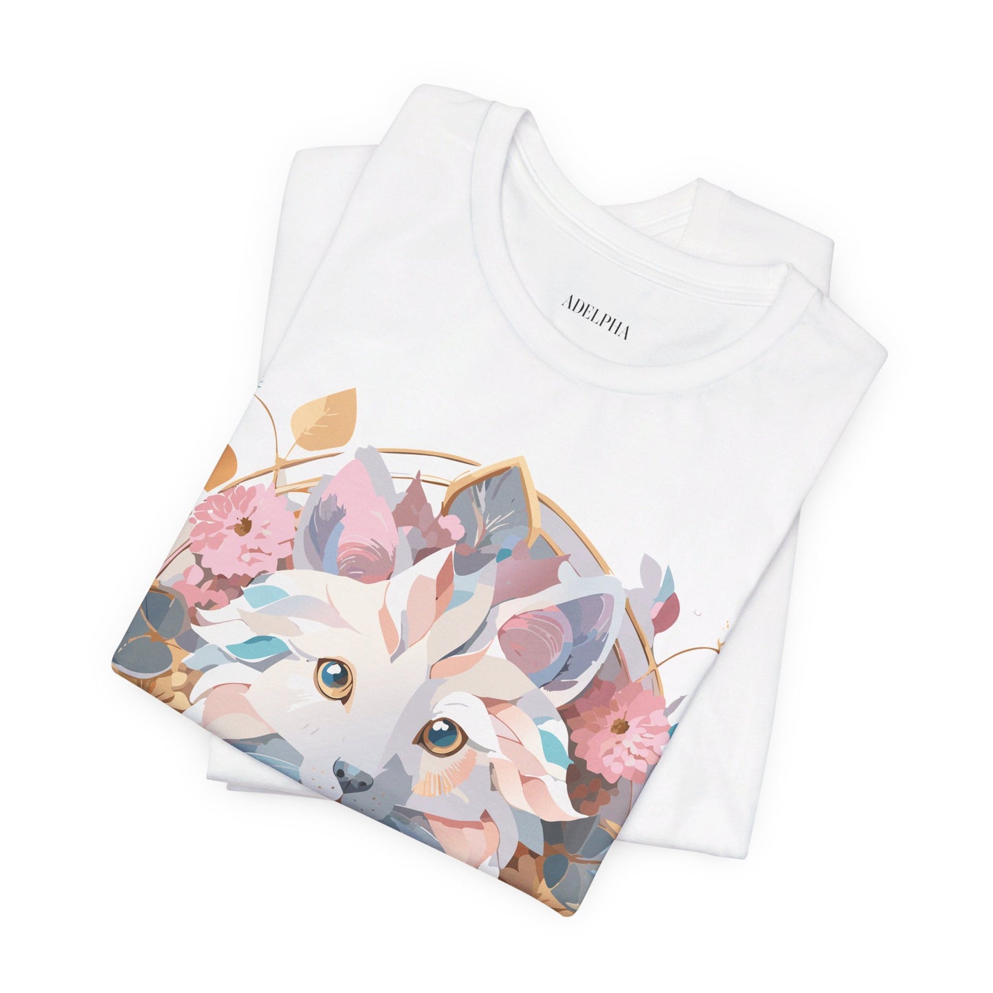 Natural Cotton Tee Shirt - Medallion Collection Printify