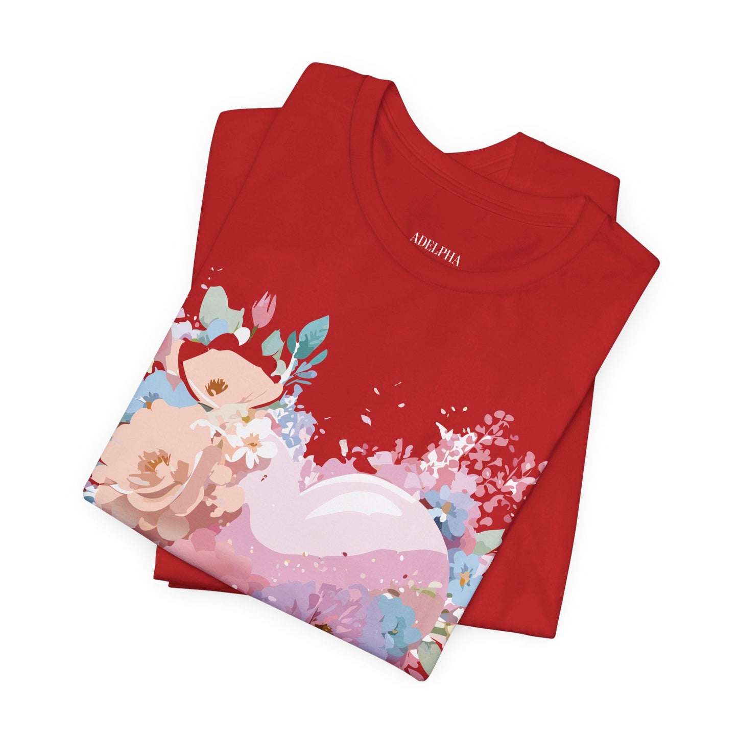 Natural Cotton Tee Shirt - Love Story Collection Printify