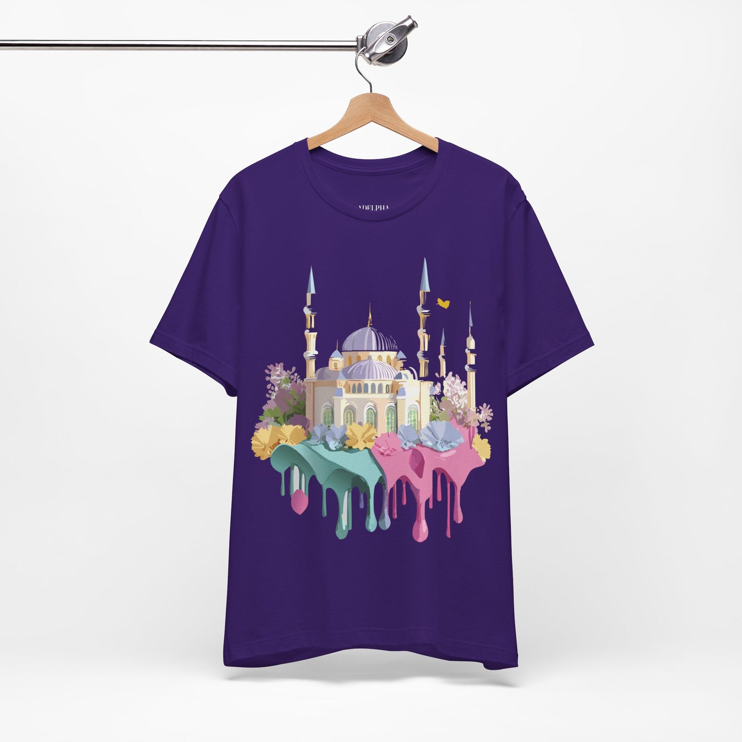 Natural Cotton Tee Shirt - Istanbul, Turkey Printify