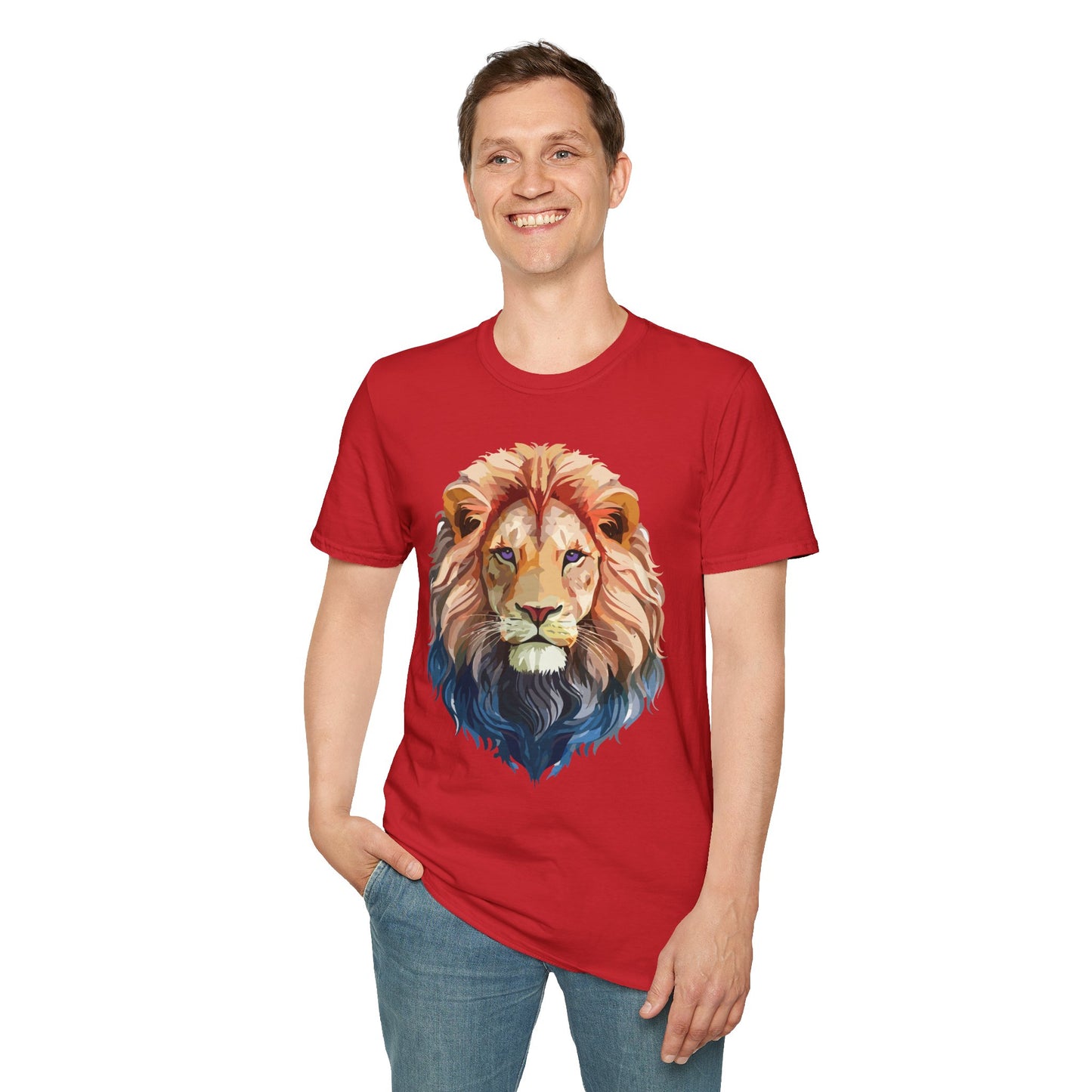 Lion Shirt, Shirt with Lion, Animal Tee, Shirt with Animals