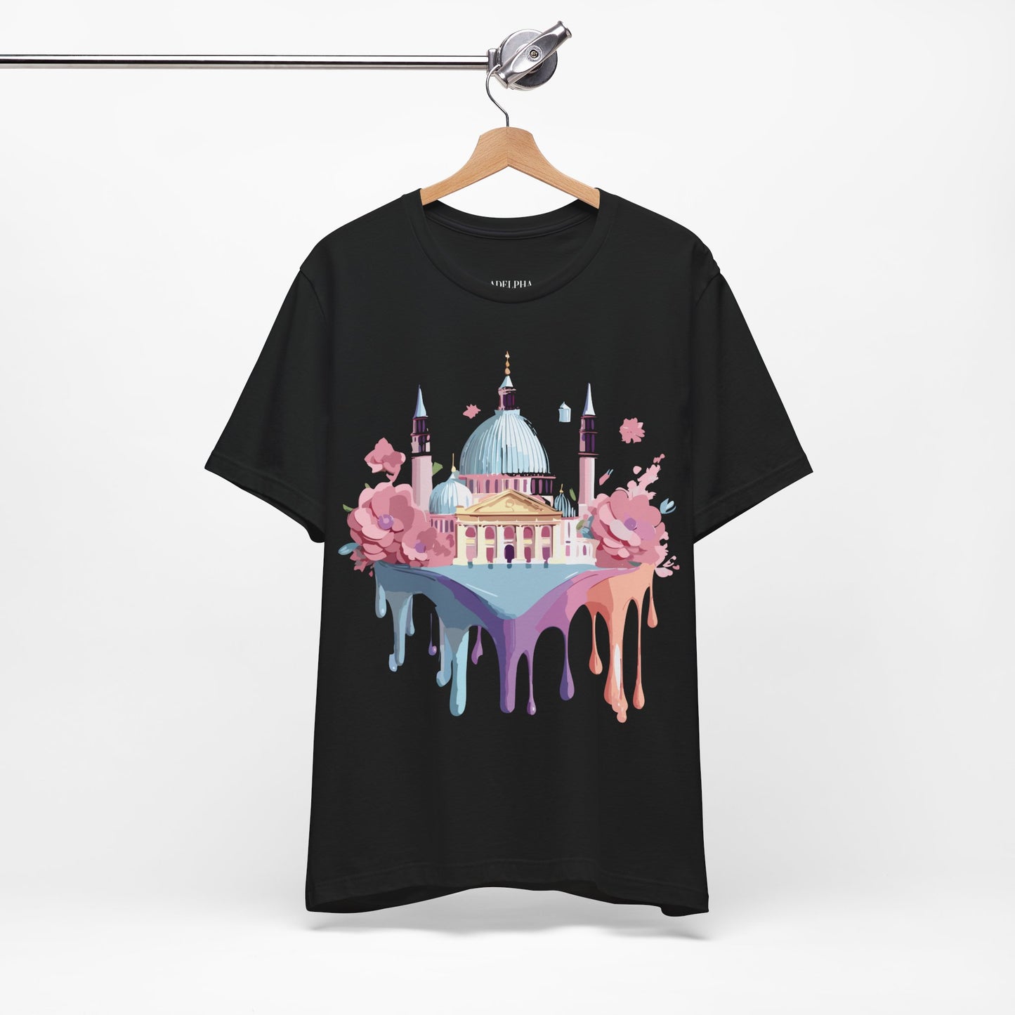 Natural Cotton Tee Shirt - Beautiful Places Collection - Venice Printify
