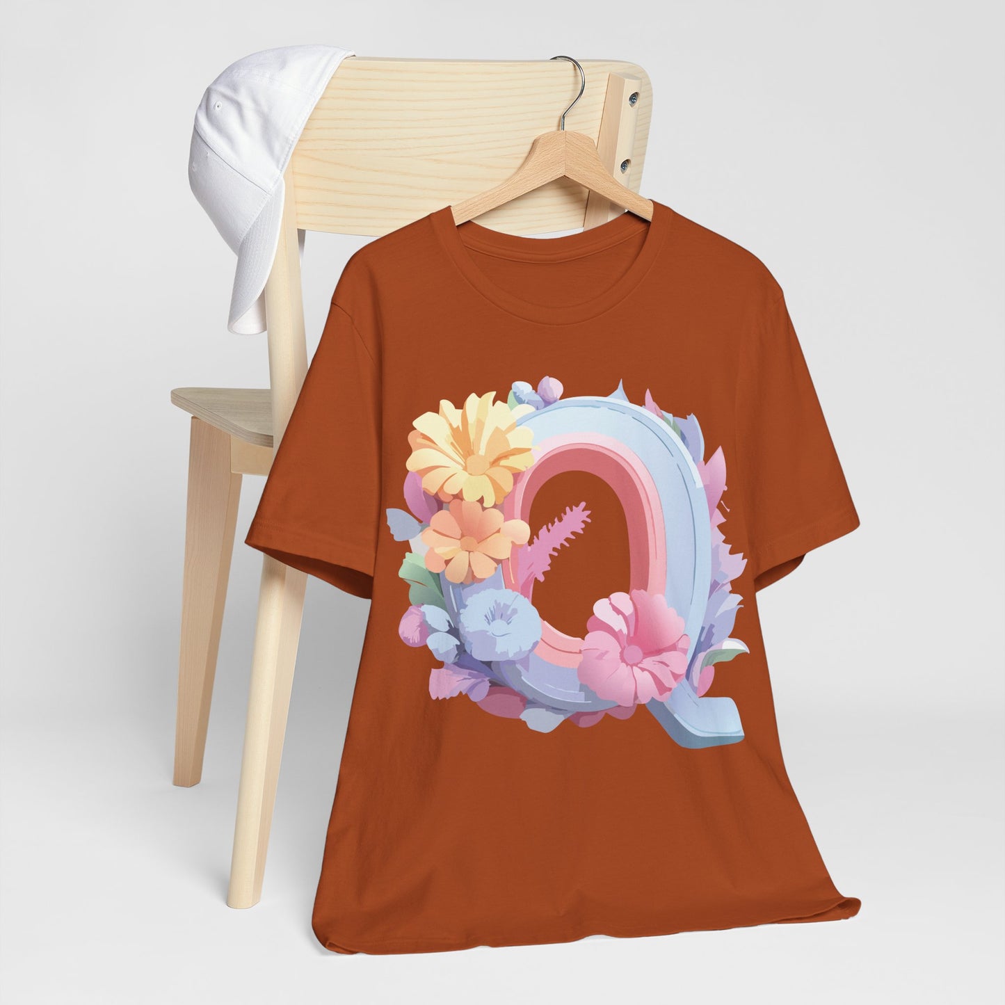 Letter Shirt, Letter Q Shirt - ADELPHA