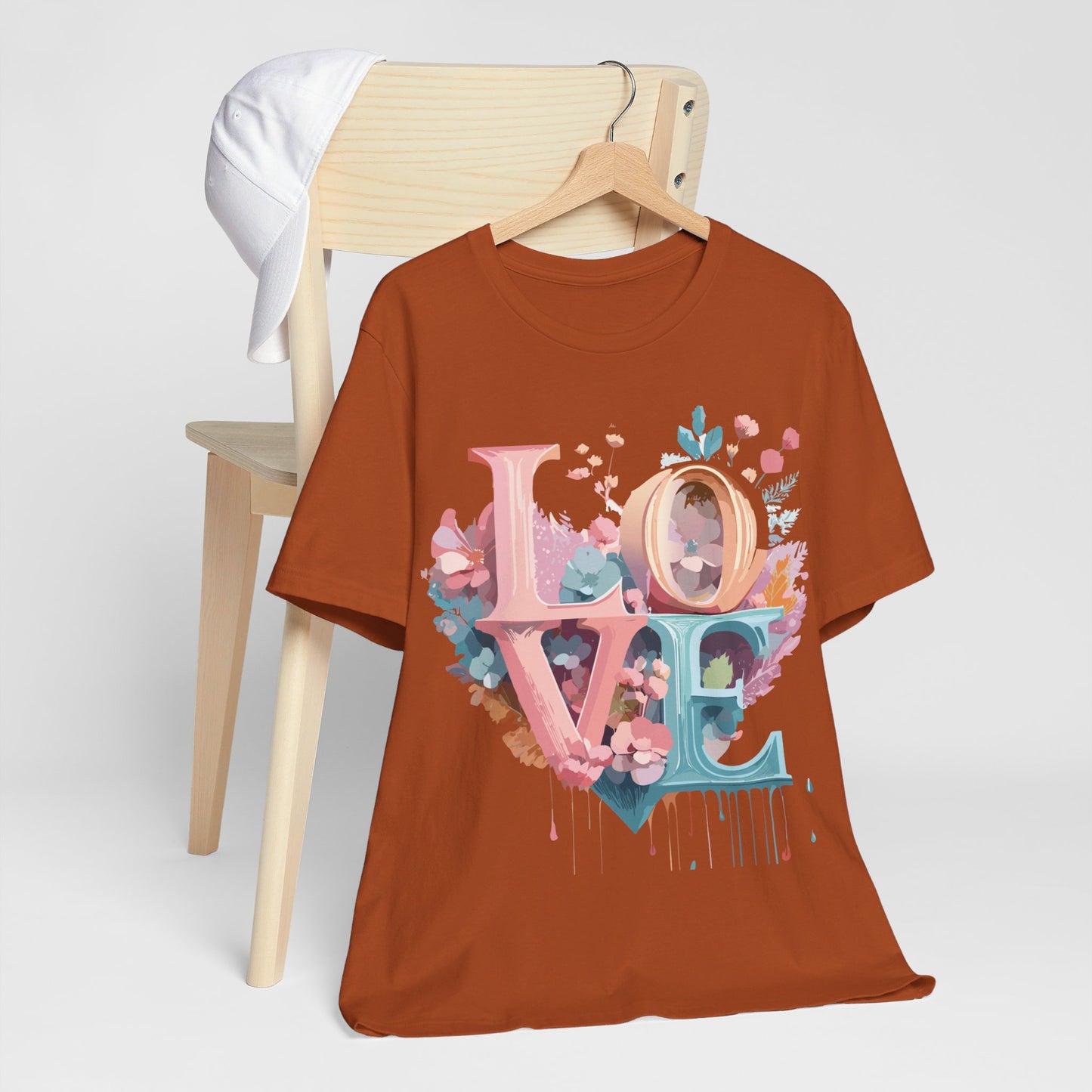 Natural Cotton Tee Shirt - Love Story Collection Printify