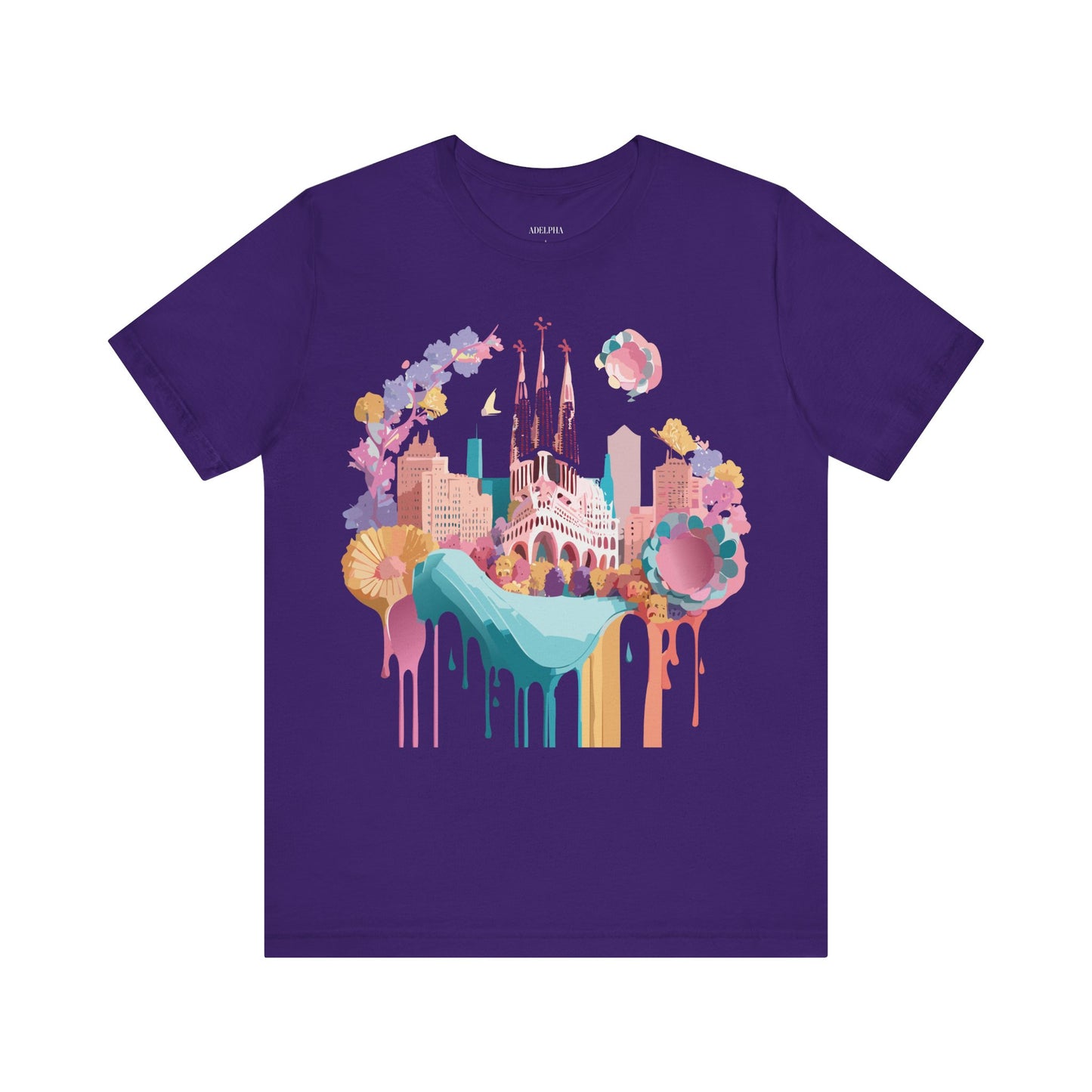 Tourist Shirt, Shirt with Barcelona - ADELPHA