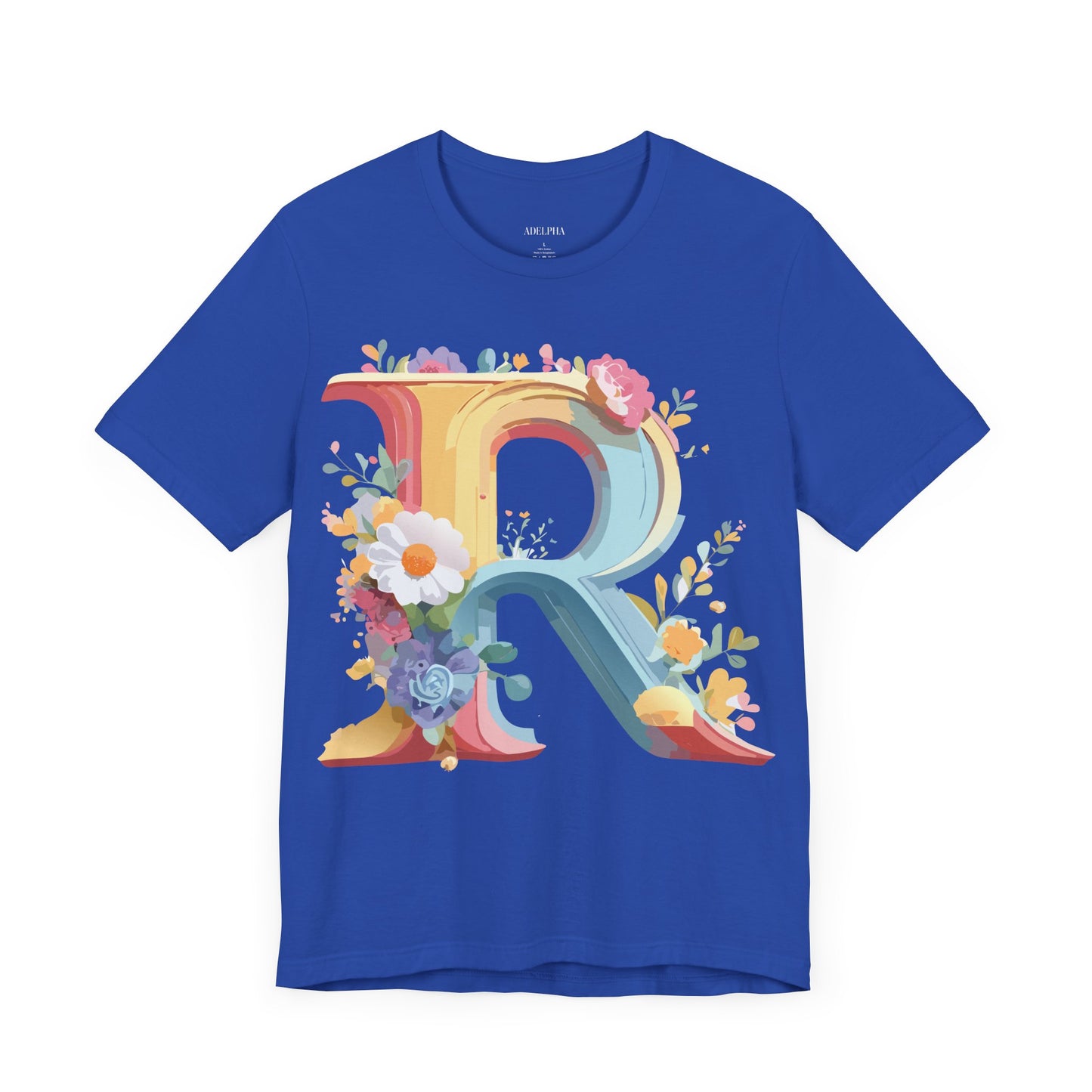 Letter Shirt, Letter R Shirt - ADELPHA