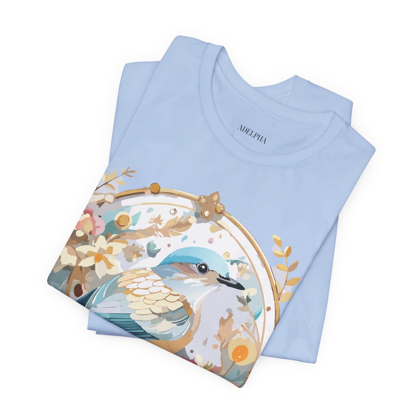 Natural Cotton Tee Shirt - Medallion Collection Printify
