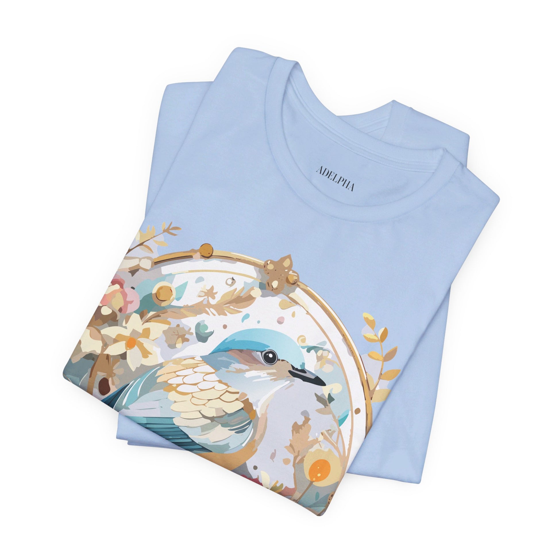 Natural Cotton Tee Shirt - Medallion Collection Printify