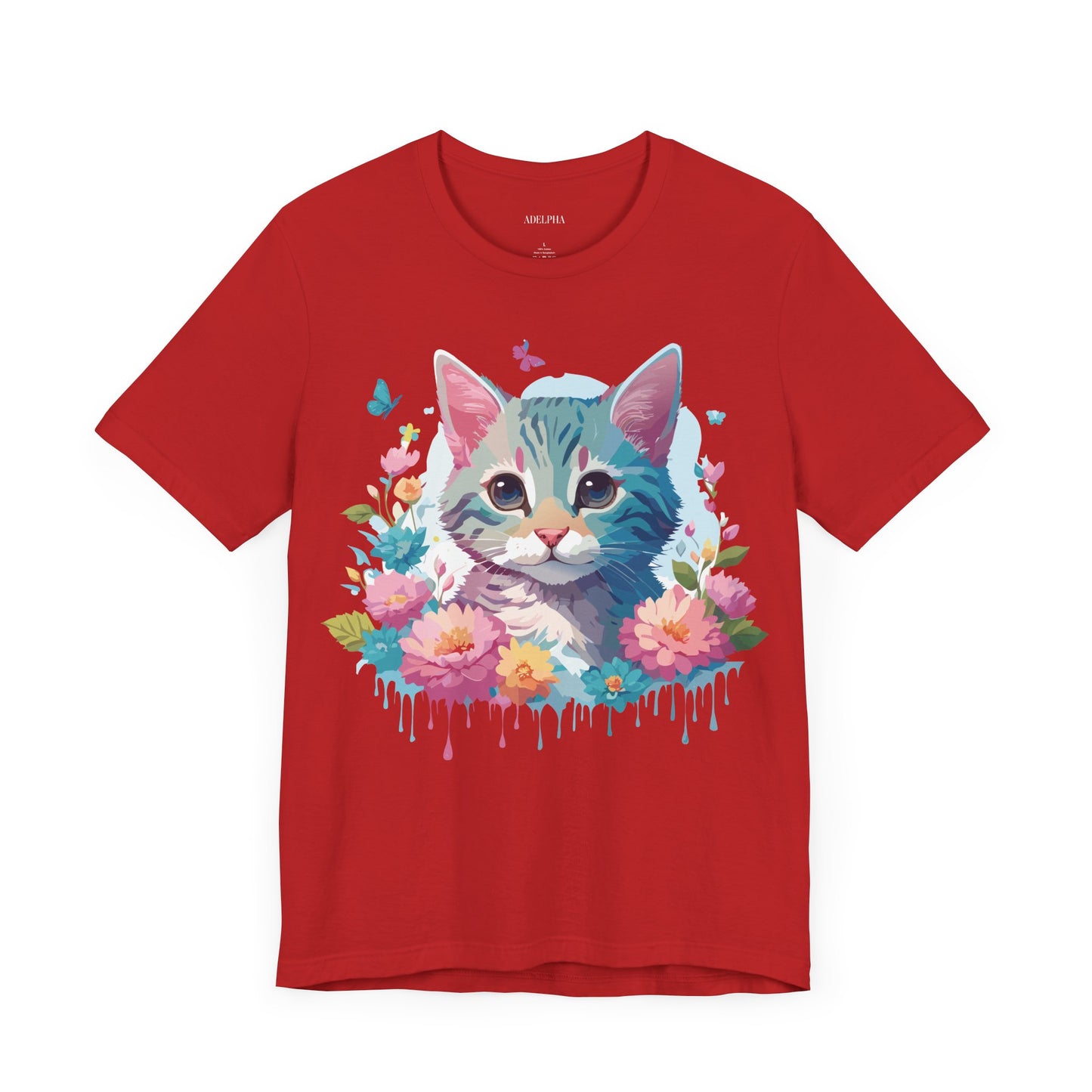 Cat Shirt, Shirt with Cat - ADELPHA