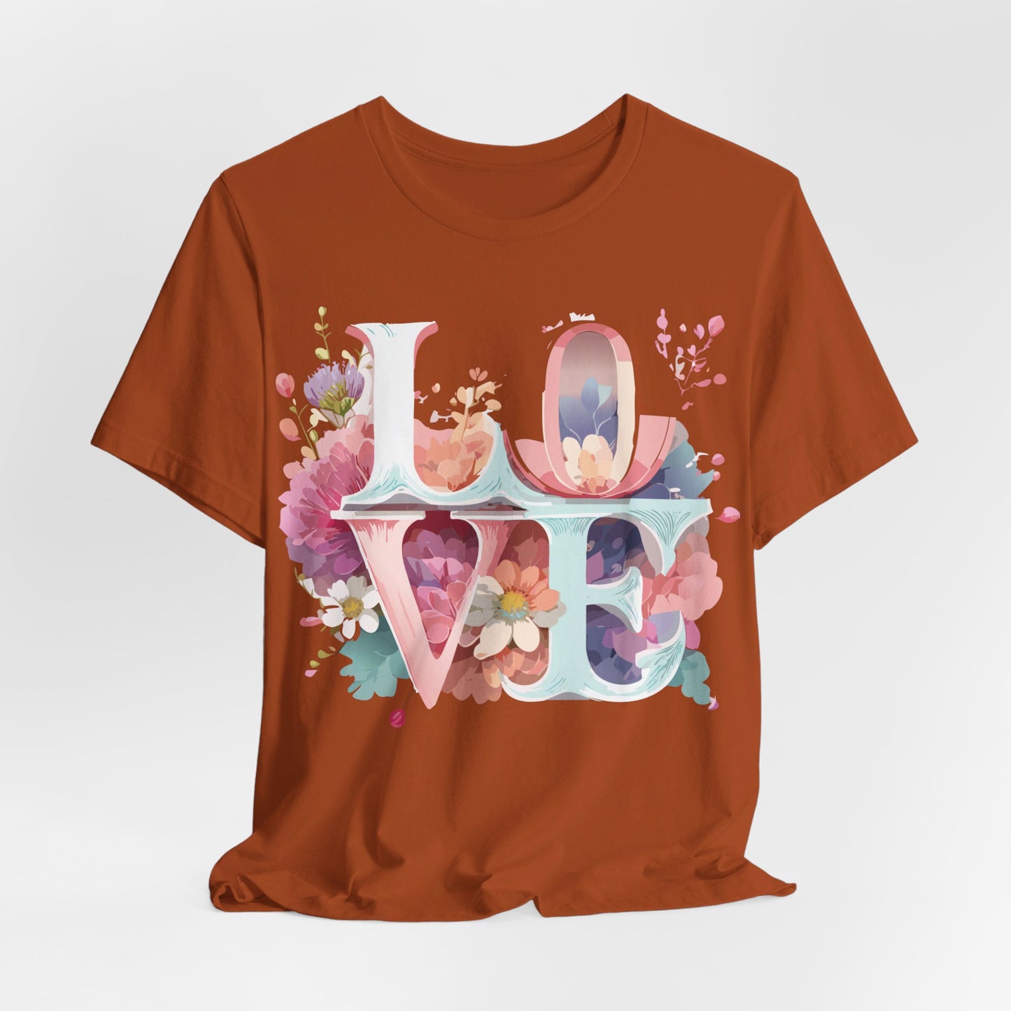 Natural Cotton Tee Shirt - Love Story Collection Printify