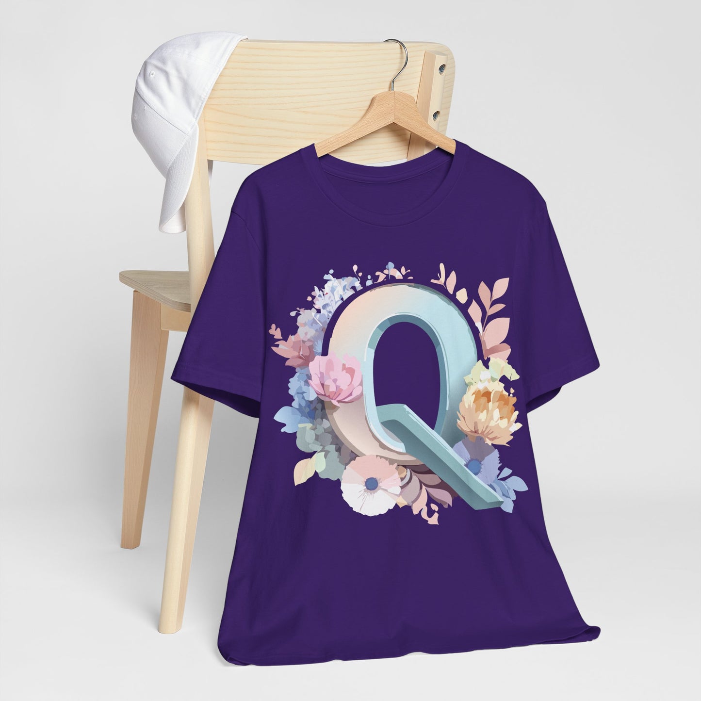 Letter Shirt, Letter Q Shirt - ADELPHA