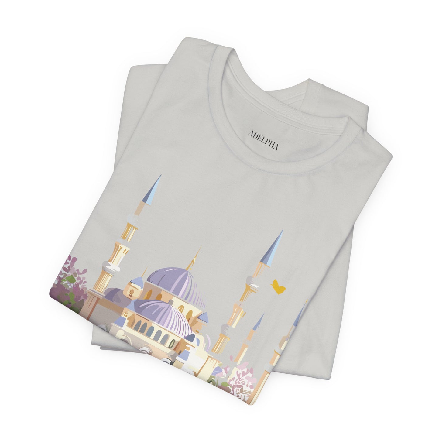 Natural Cotton Tee Shirt - Istanbul, Turkey Printify