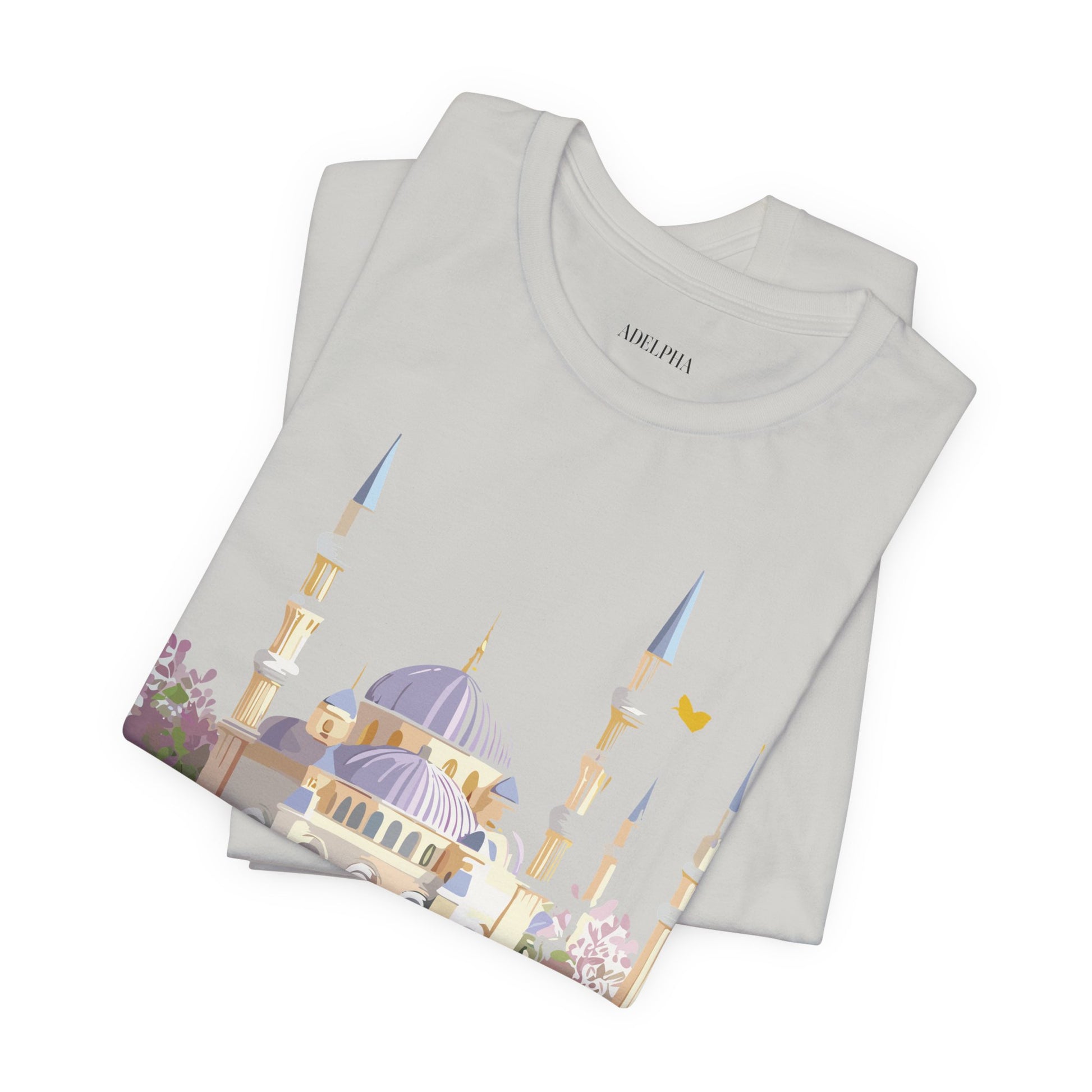 Natural Cotton Tee Shirt - Istanbul, Turkey Printify