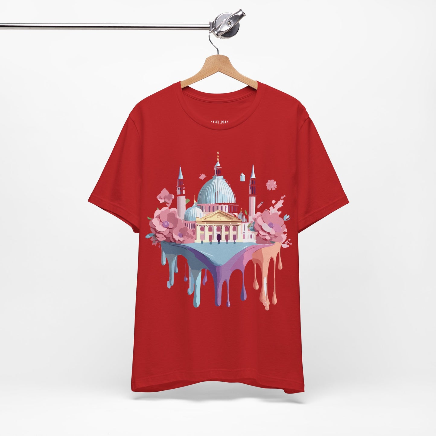 Natural Cotton Tee Shirt - Beautiful Places Collection - Venice Printify