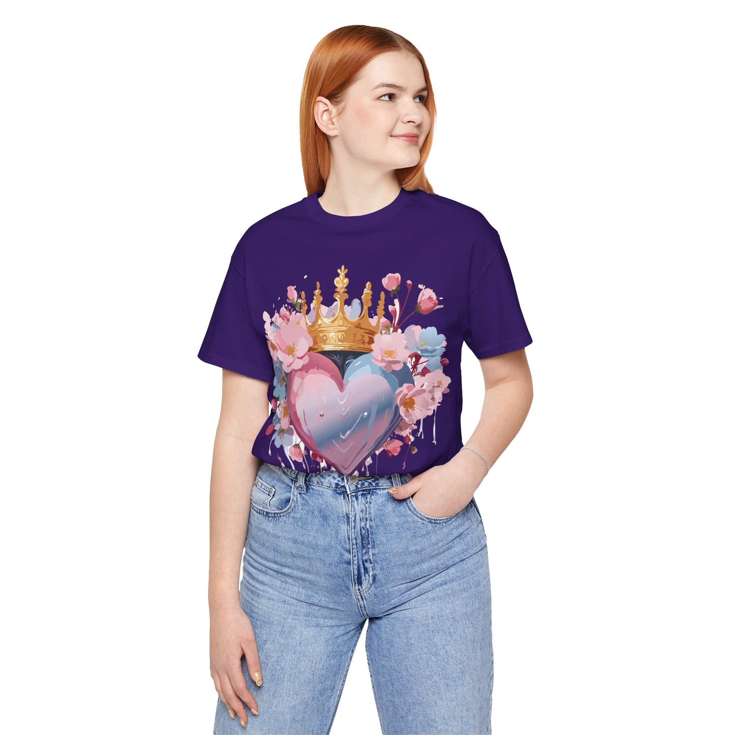 Natural Cotton Tee Shirt - Love Story Collection Printify