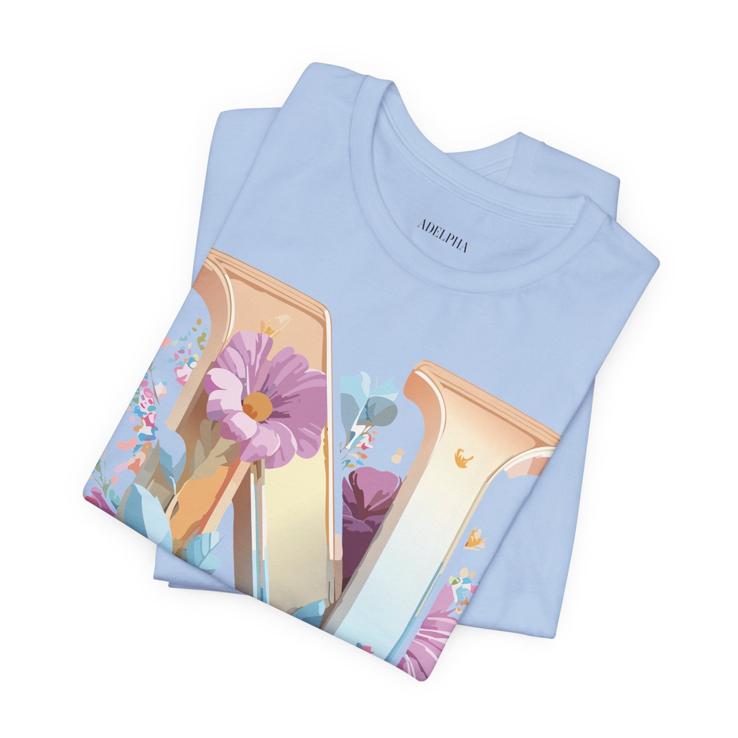 Letter Shirt, Letter N Shirt - ADELPHA