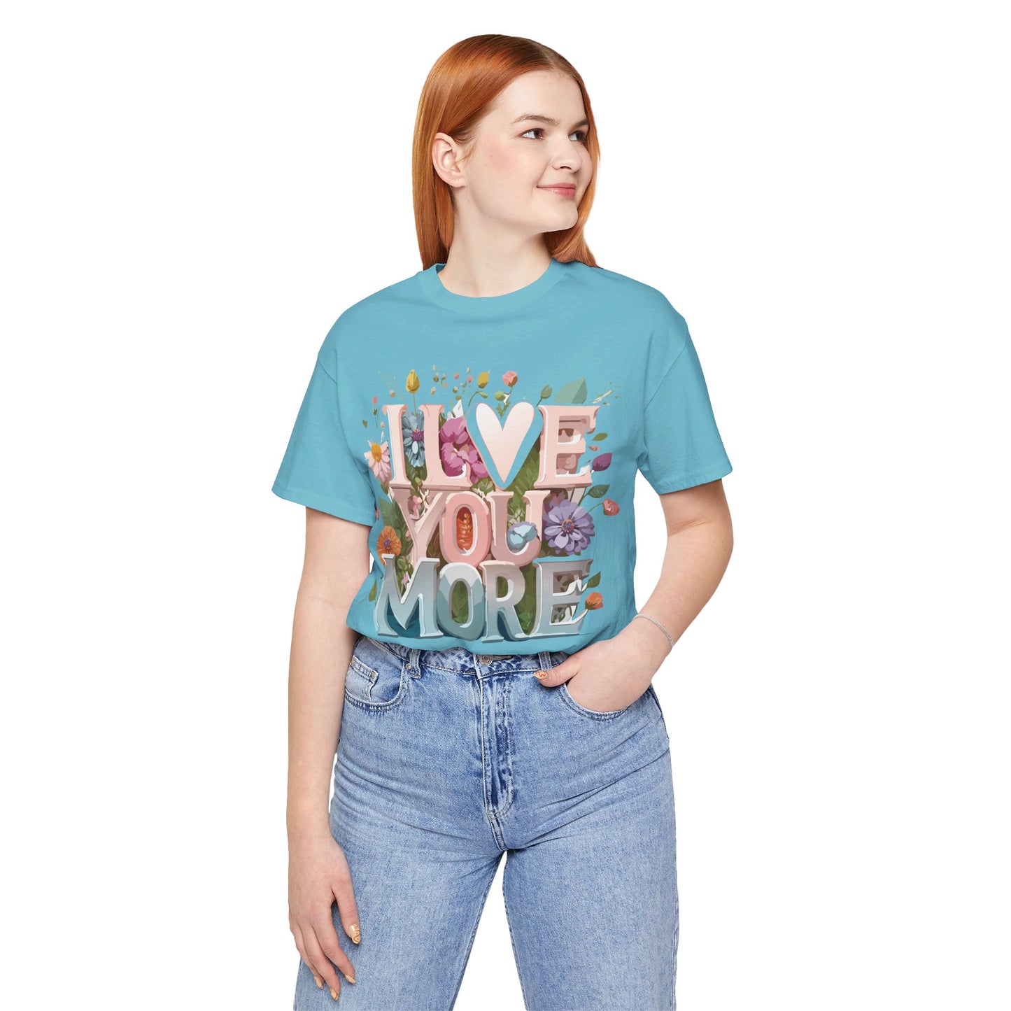 Natural Cotton Tee Shirt - Love story Collection Printify