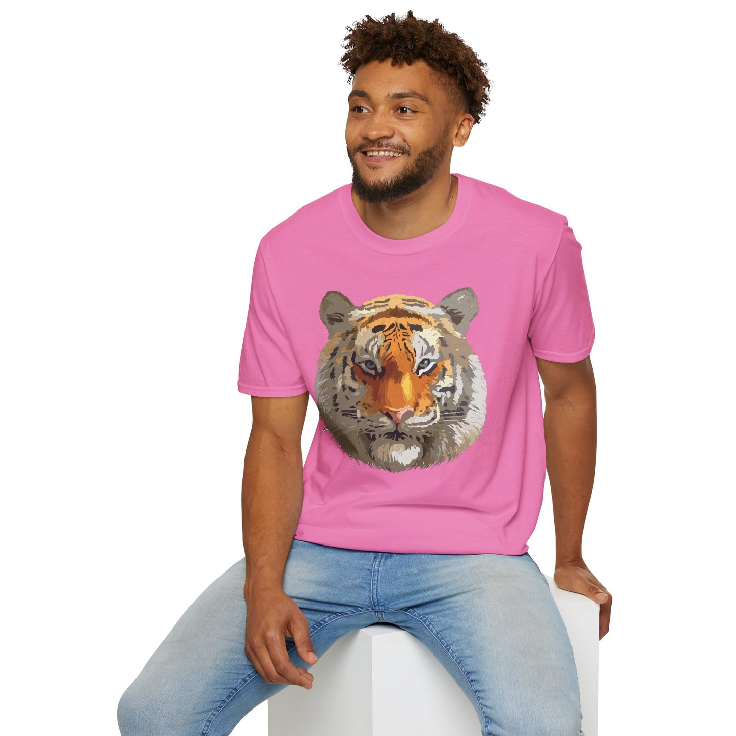 Tiger Shirt, Shirt with Tiger, Animal Tee, Shirt with Animals