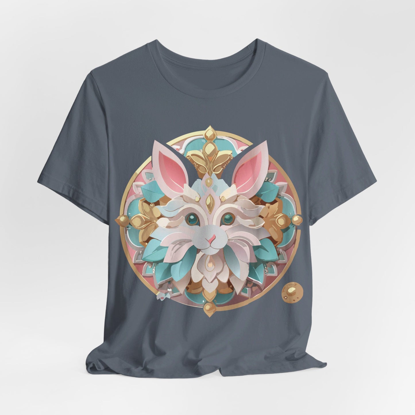 Natural Cotton Tee Shirt - Medallion Collection Printify