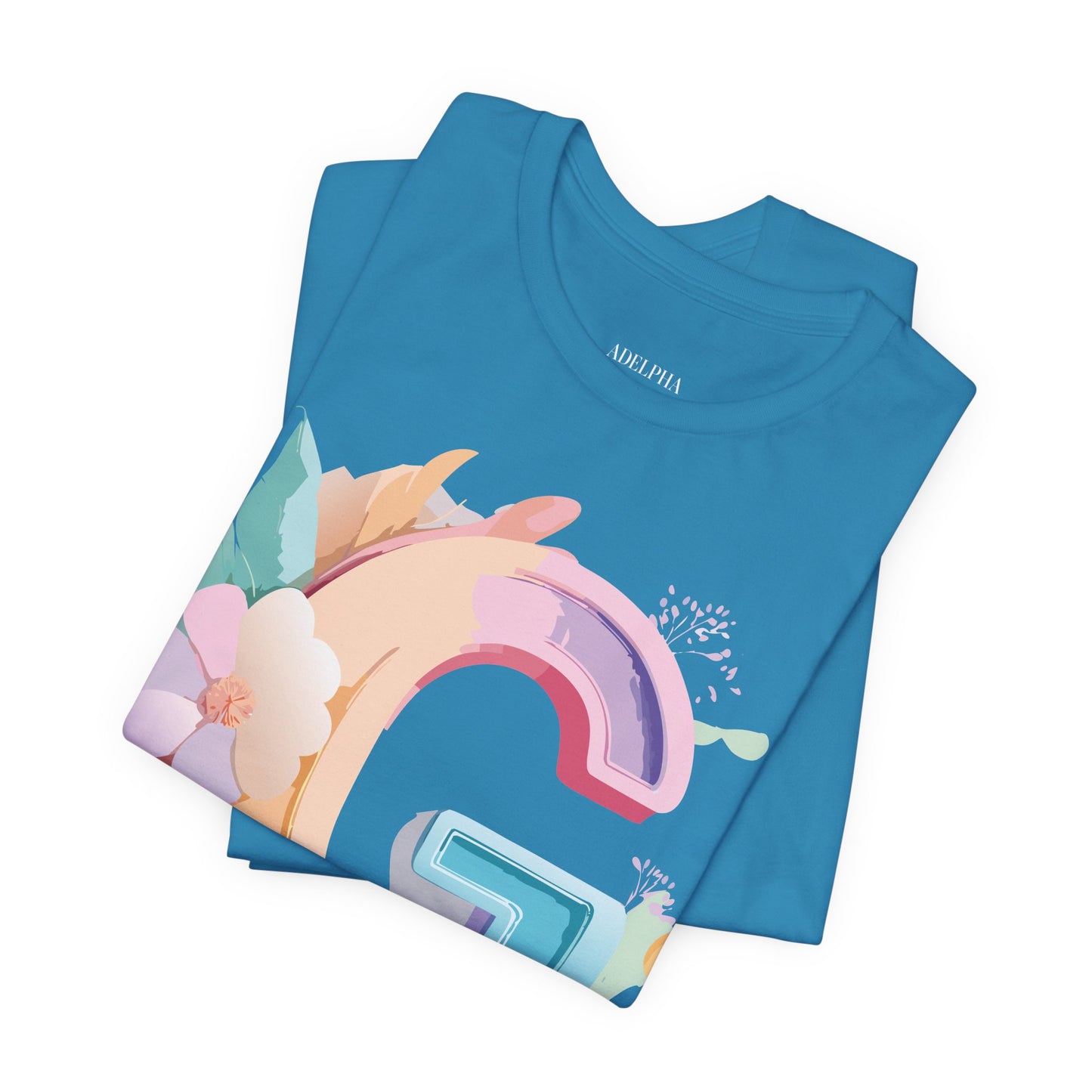 Natural Cotton Tee Shirt - Letters Collection - G Printify