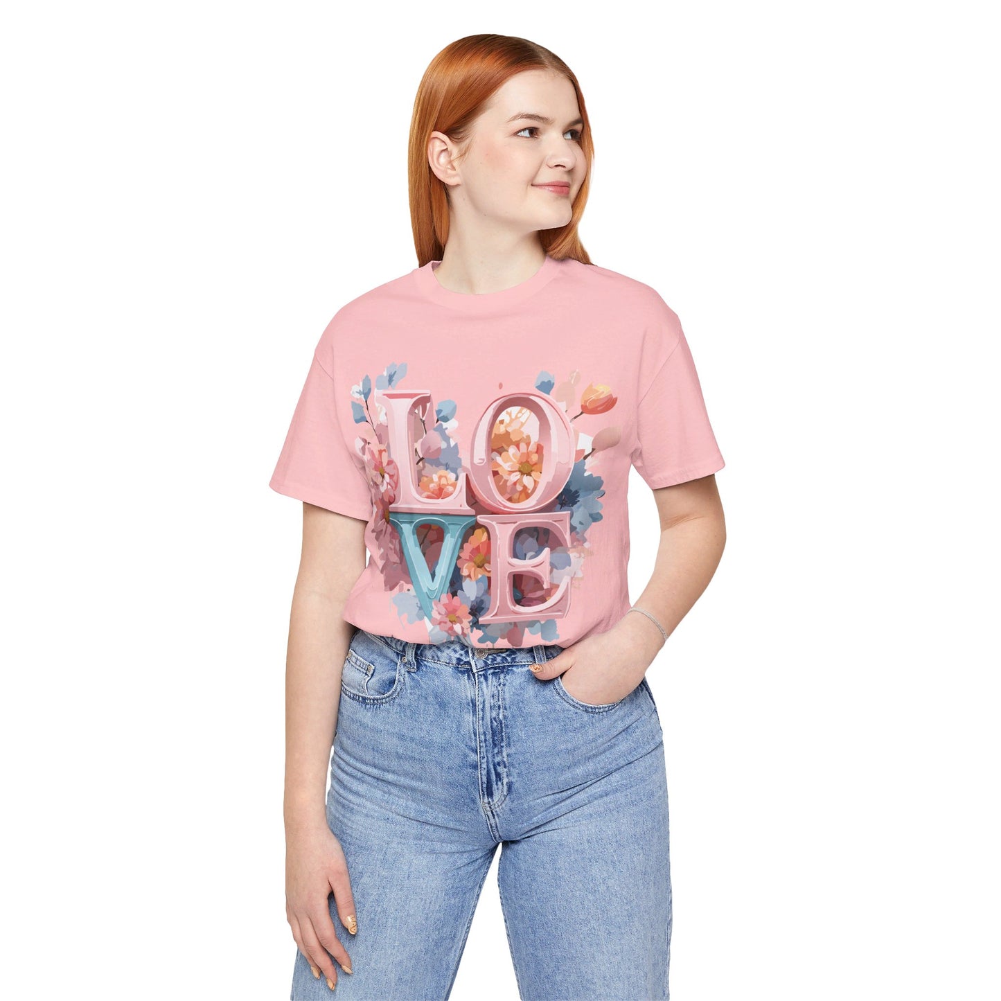 Natural Cotton Tee Shirt - Love story Collection Printify