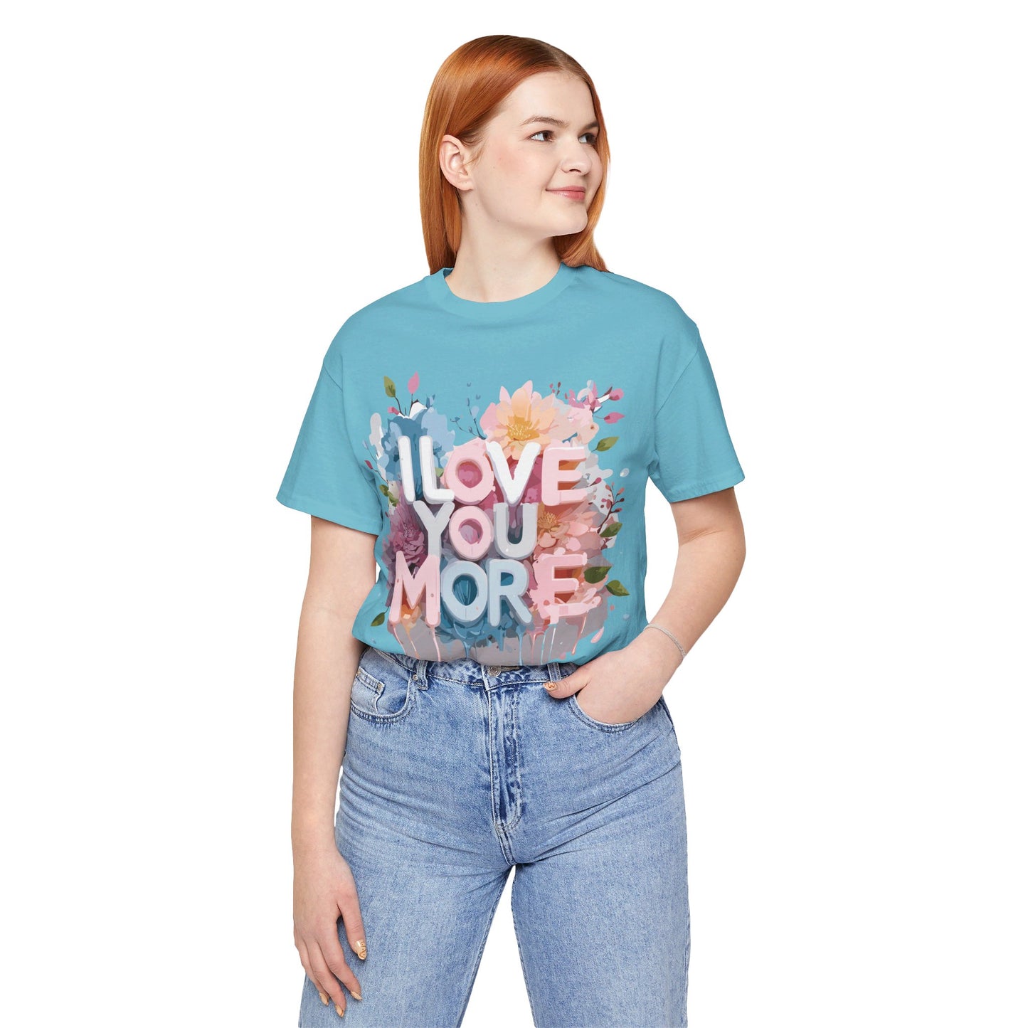 Natural Cotton Tee Shirt - Love story Collection Printify