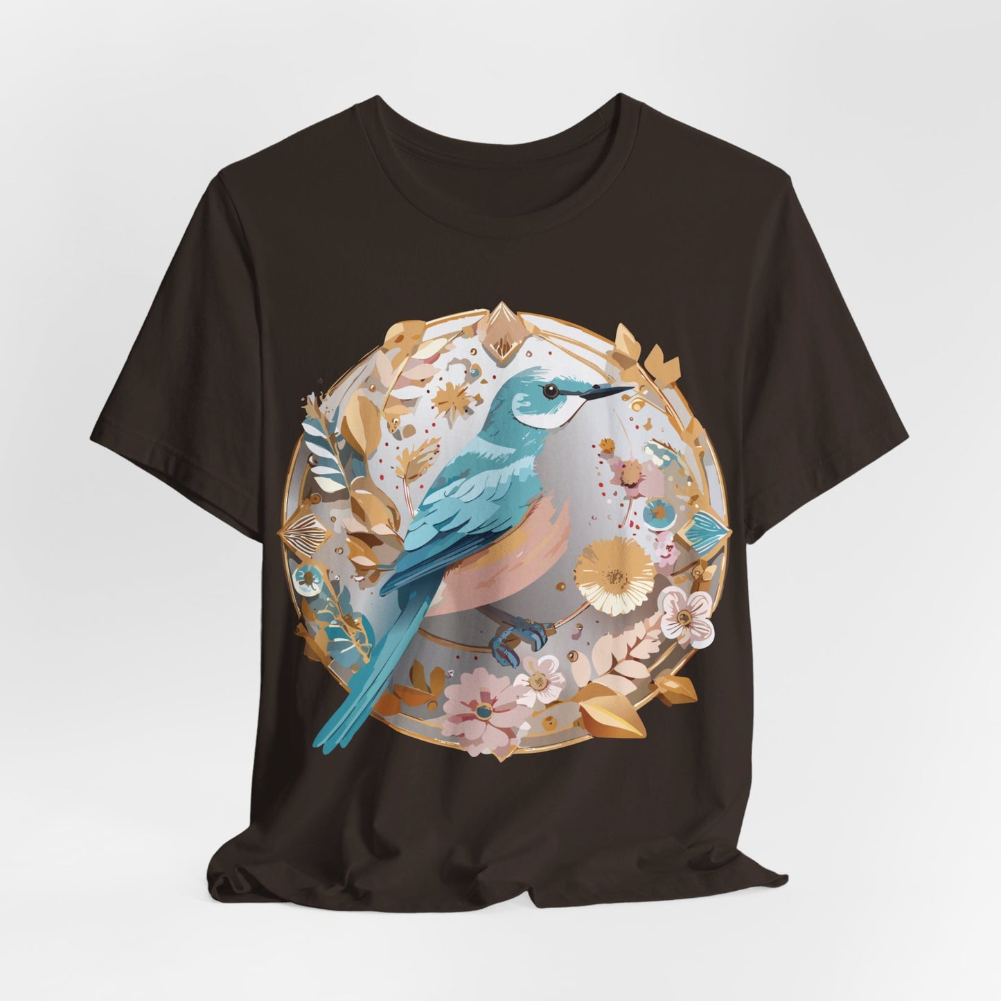 Natural Cotton Tee Shirt - Medallion Collection Printify