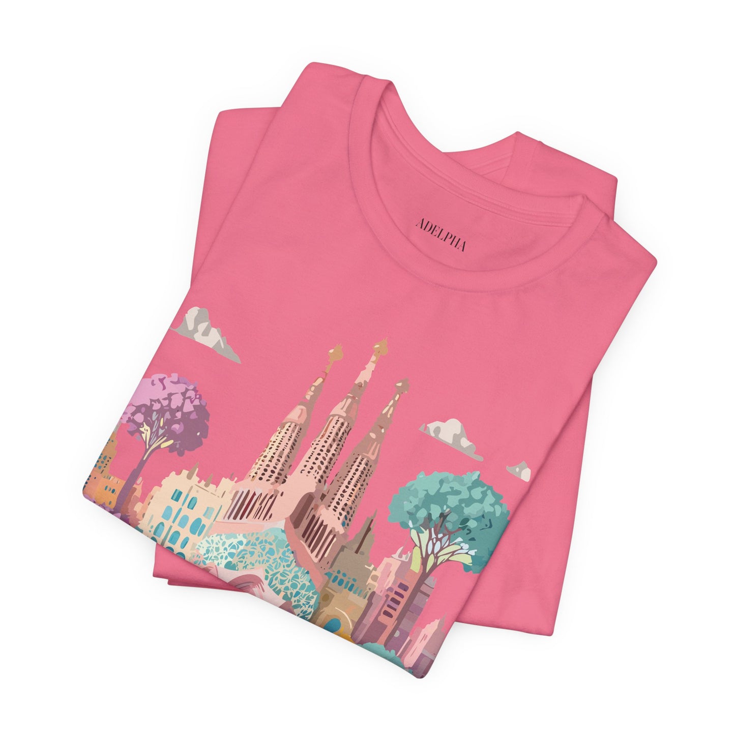 Tourist Shirt, Shirt with Barcelona - ADELPHA