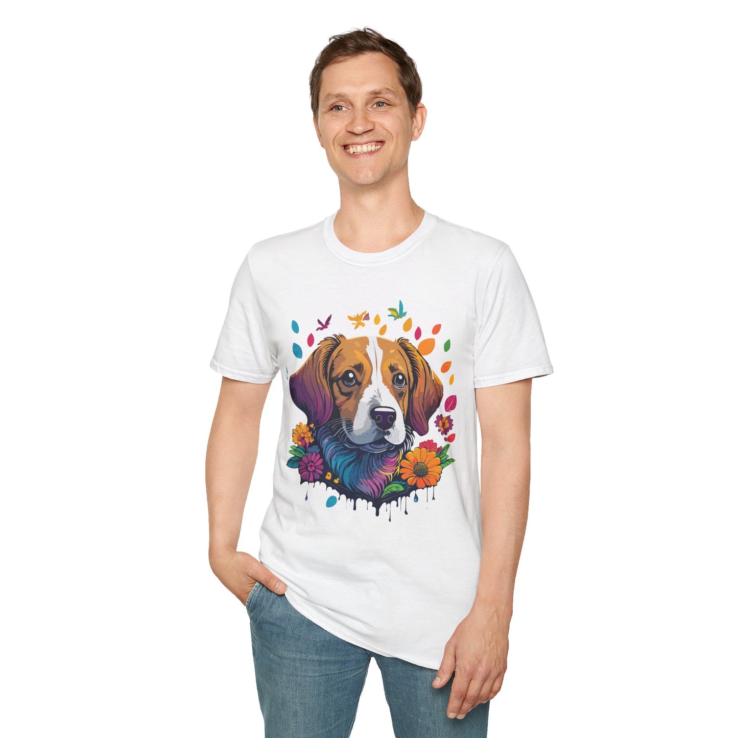 Dog Shirt, Shirt with Dog, Animal Tee, Shirt with Animals
