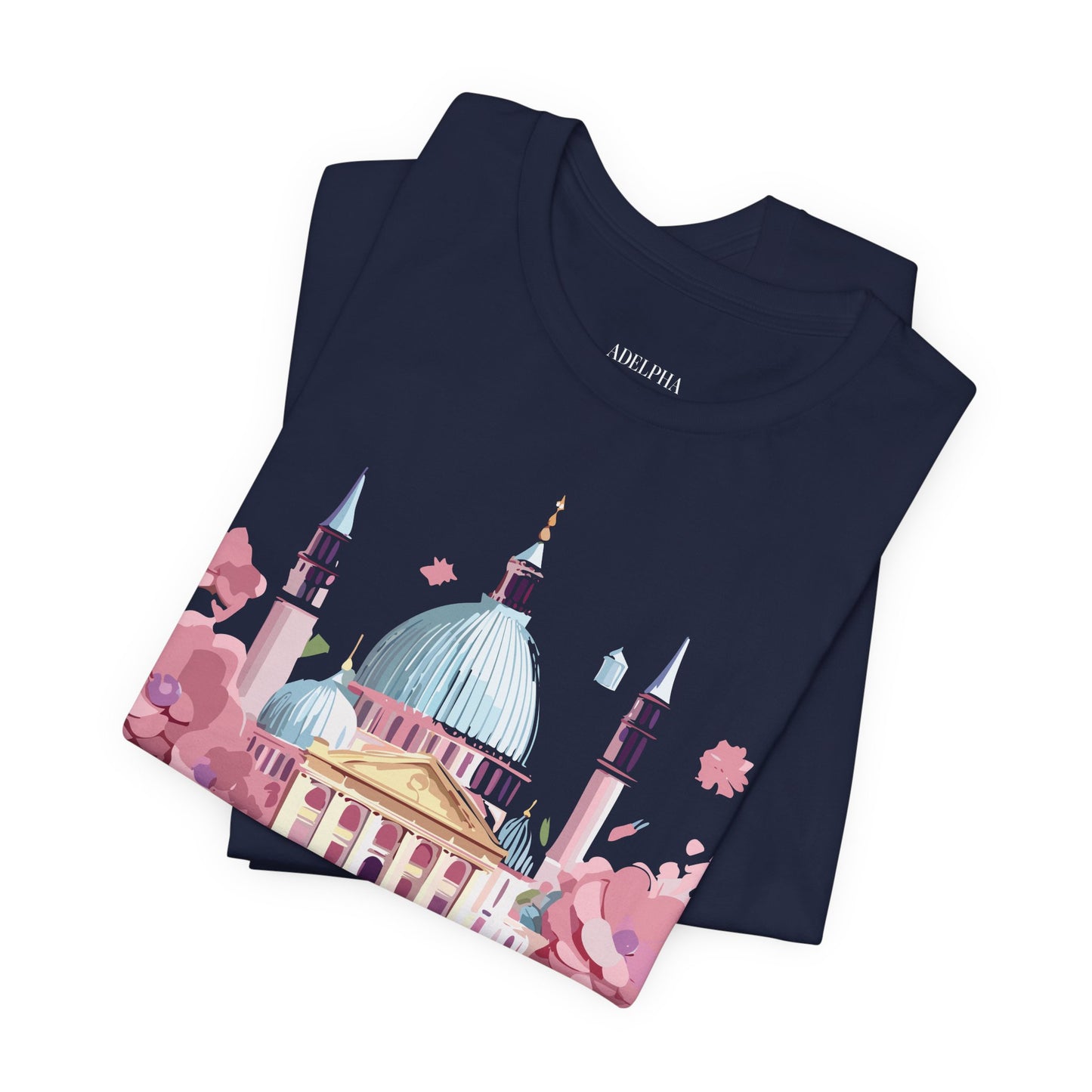 Natural Cotton Tee Shirt - Beautiful Places Collection - Venice Printify