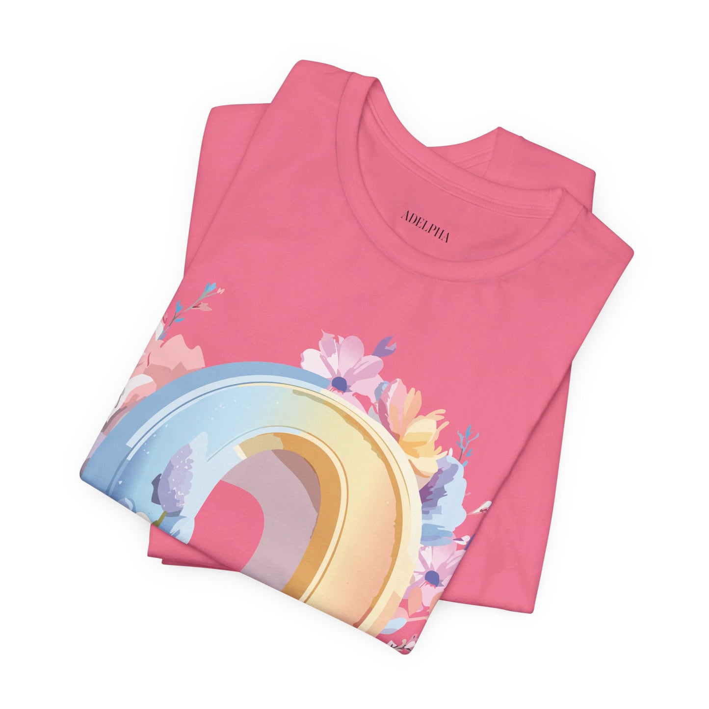 Natural Cotton Tee Shirt - Letters Collection - O Printify