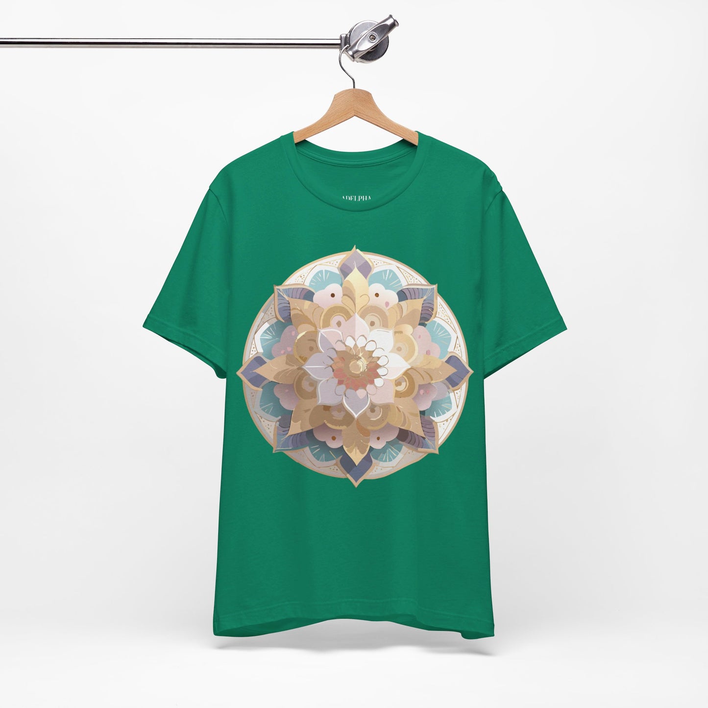 Natural Cotton Tee Shirt - Medallion Collection Printify