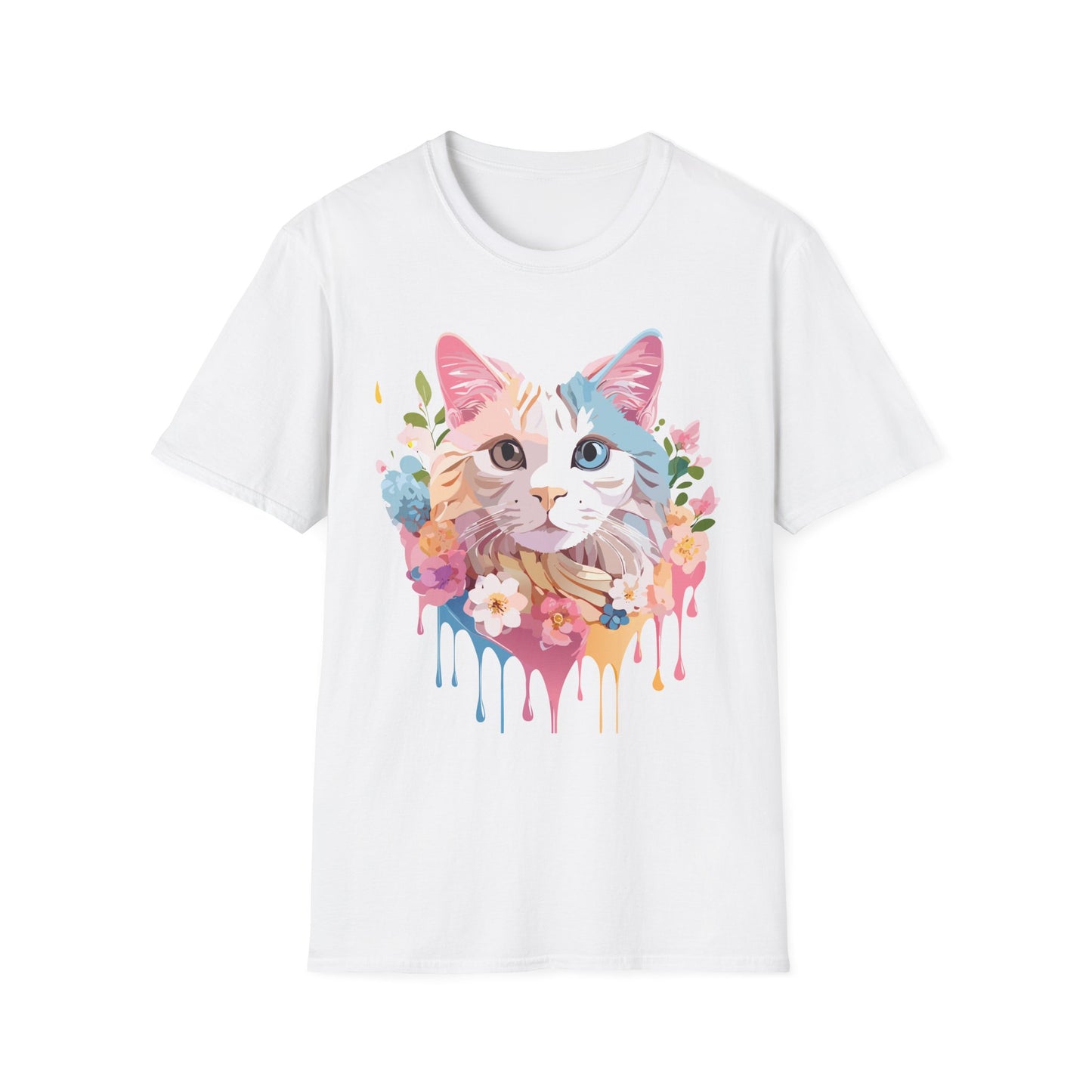 Cat Shirt, Shirt with Cat, Cats Tee, Kitten Tee