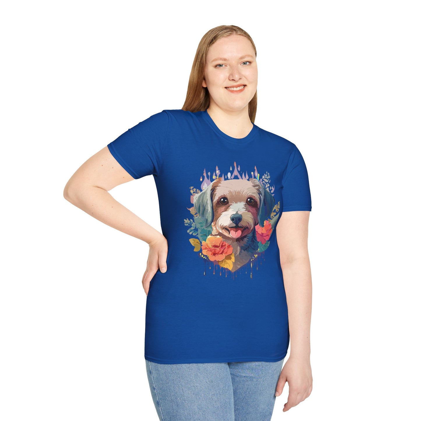 Dog Shirt, Shirt with Dog, Animal Tee, Shirt with Animals