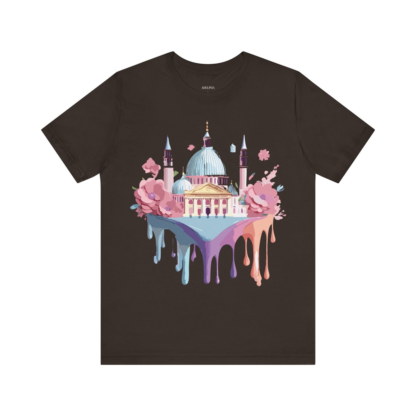 Natural Cotton Tee Shirt - Beautiful Places Collection - Venice Printify