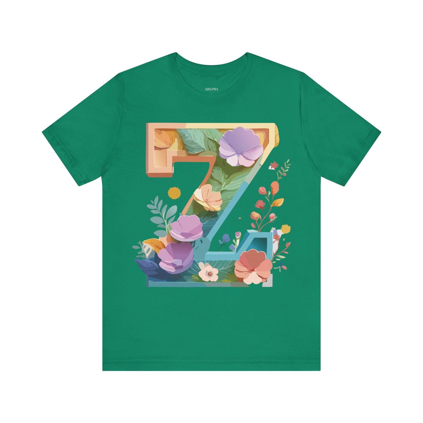Natural Cotton Tee Shirt - Letters Collection - Z Printify