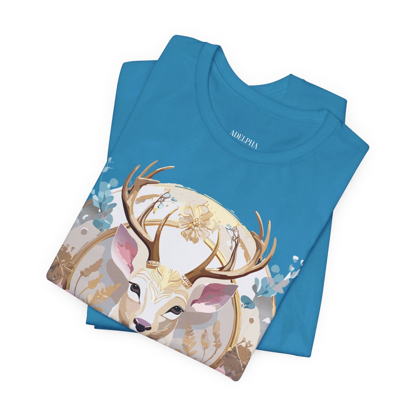 Natural Cotton Tee Shirt - Medallion Collection Printify
